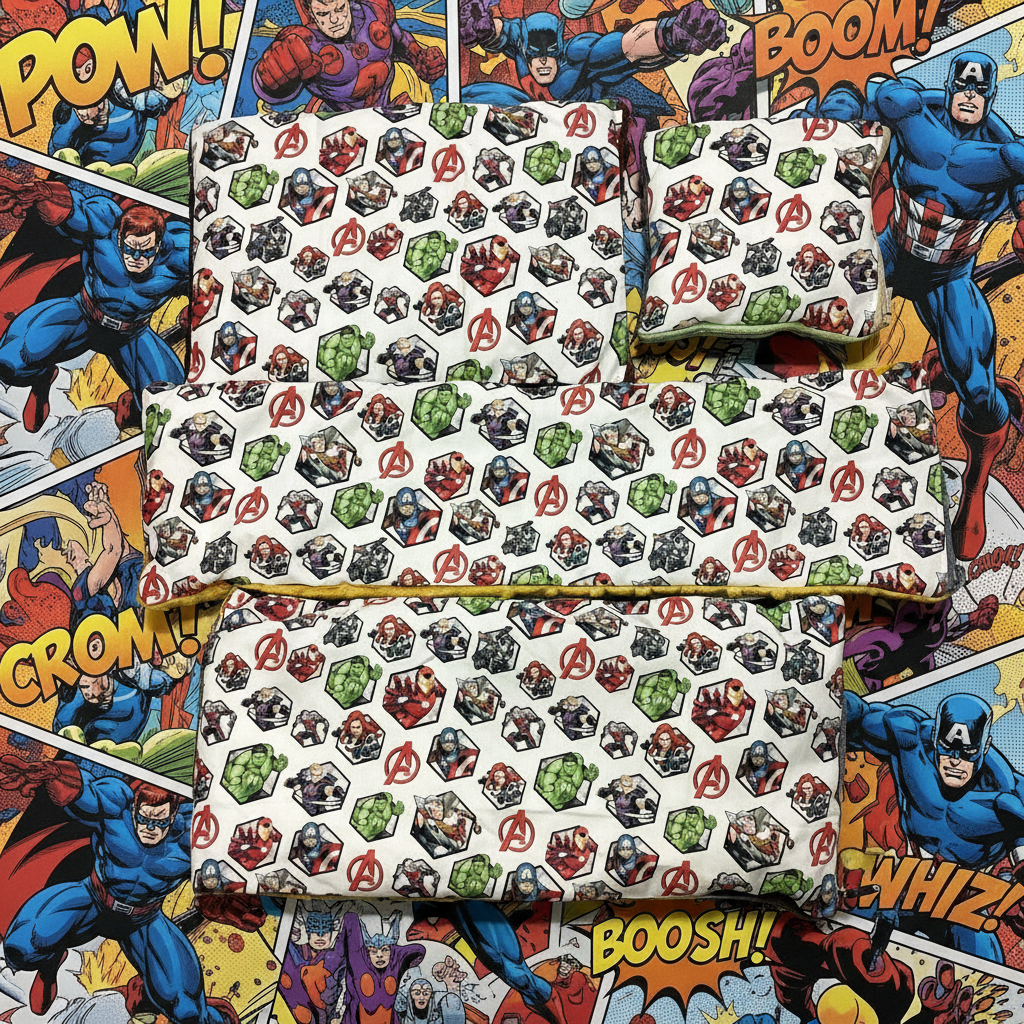 Sac chauffant super héros