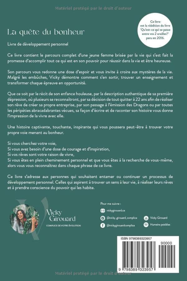 LA QUÊTE DU BONHEUR