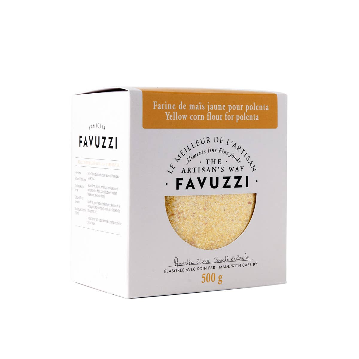 Farine de maïs jaune pour polenta
