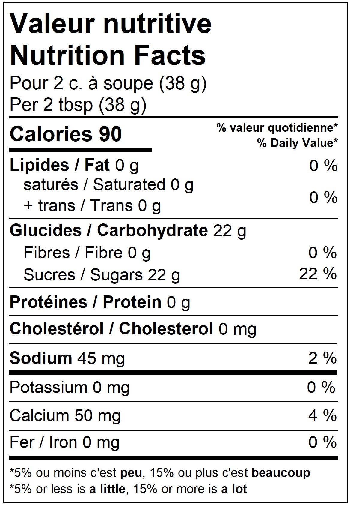 Sirop de caramel salé