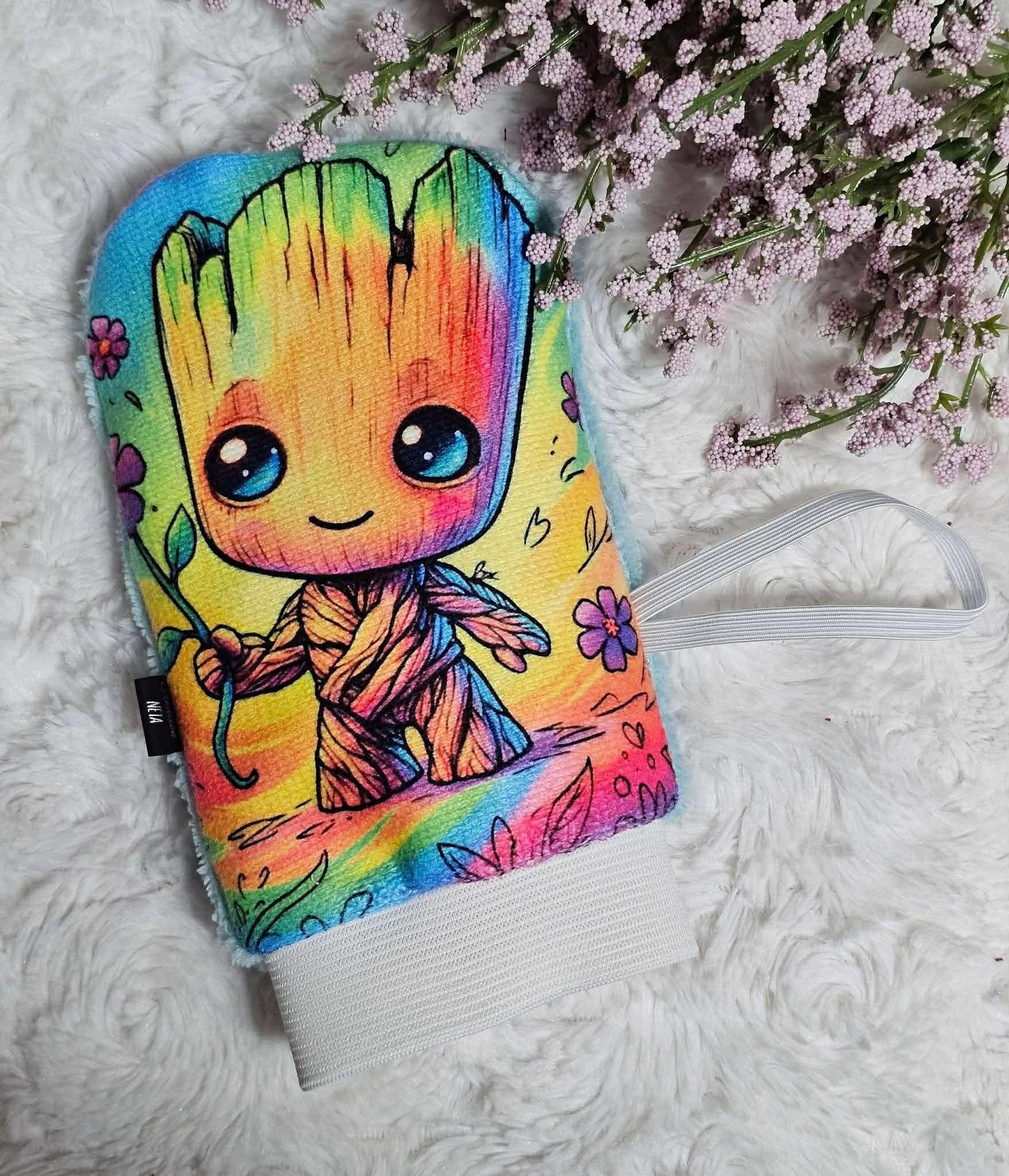 Mitaine de bain enfants