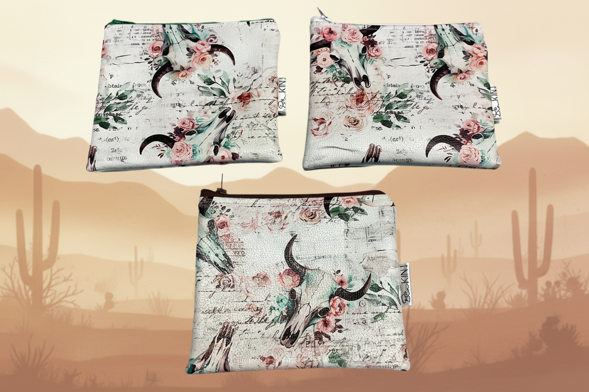 Pochette porte-monnaie carré au choix