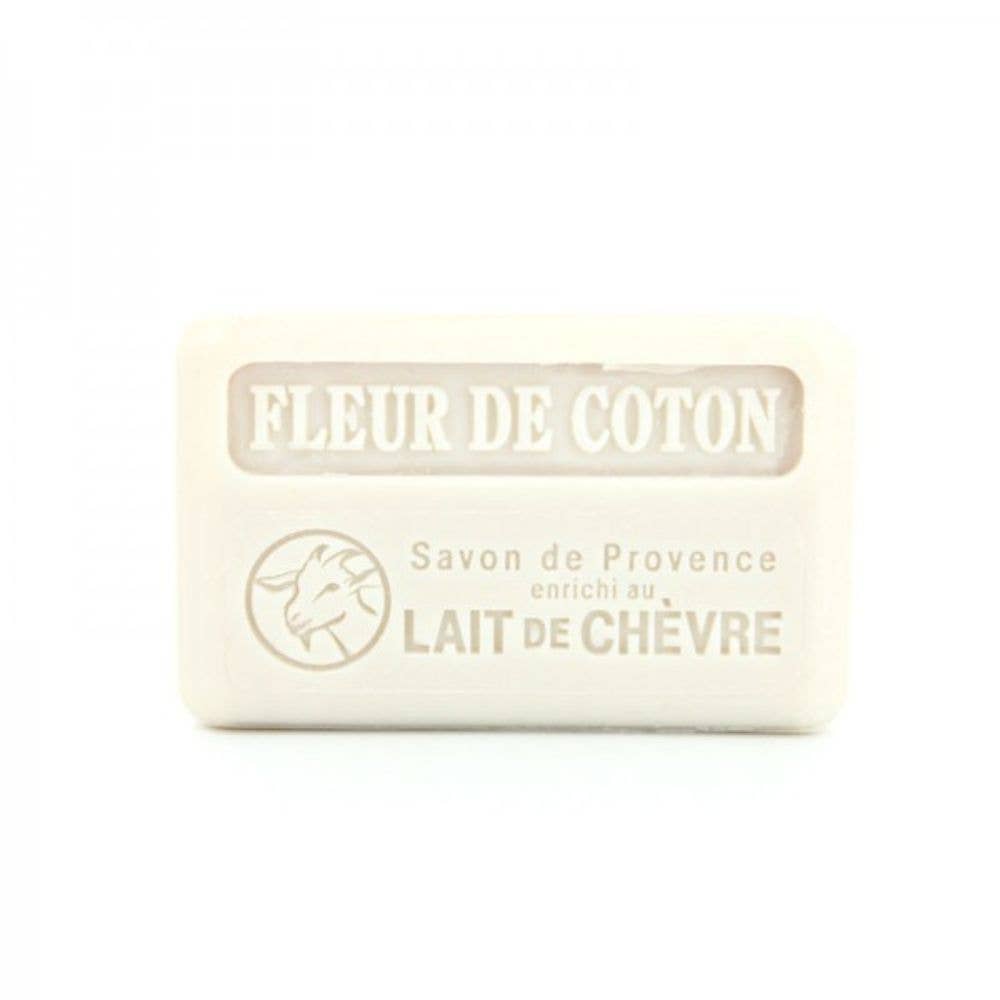 Flower cotton - Savon français au lait de chèvre biologique 100g
