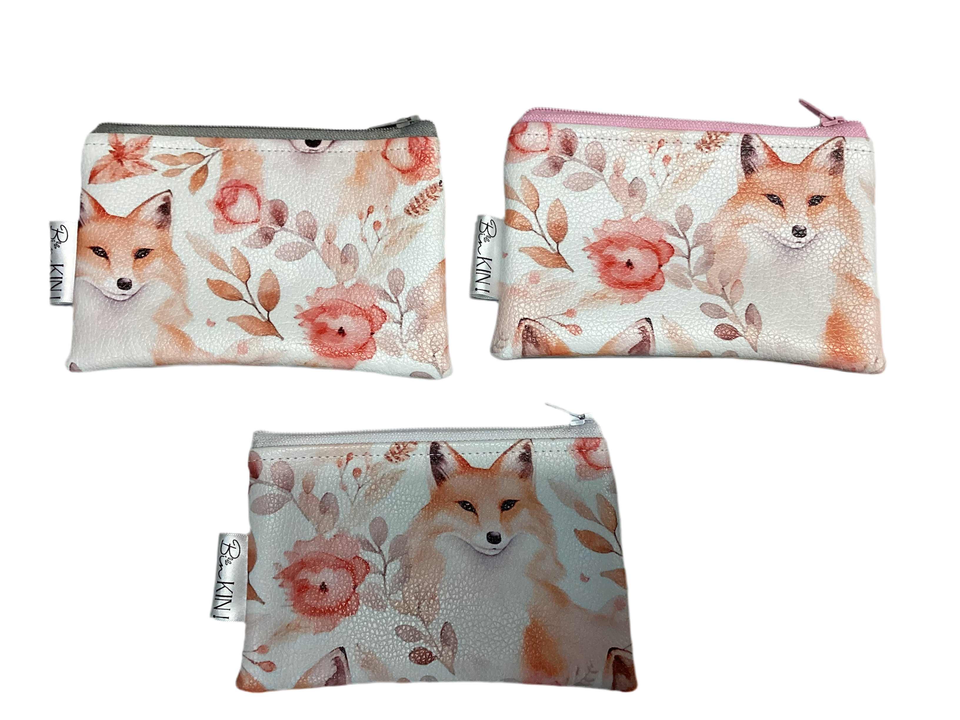 Pochette/ porte monnaie renard