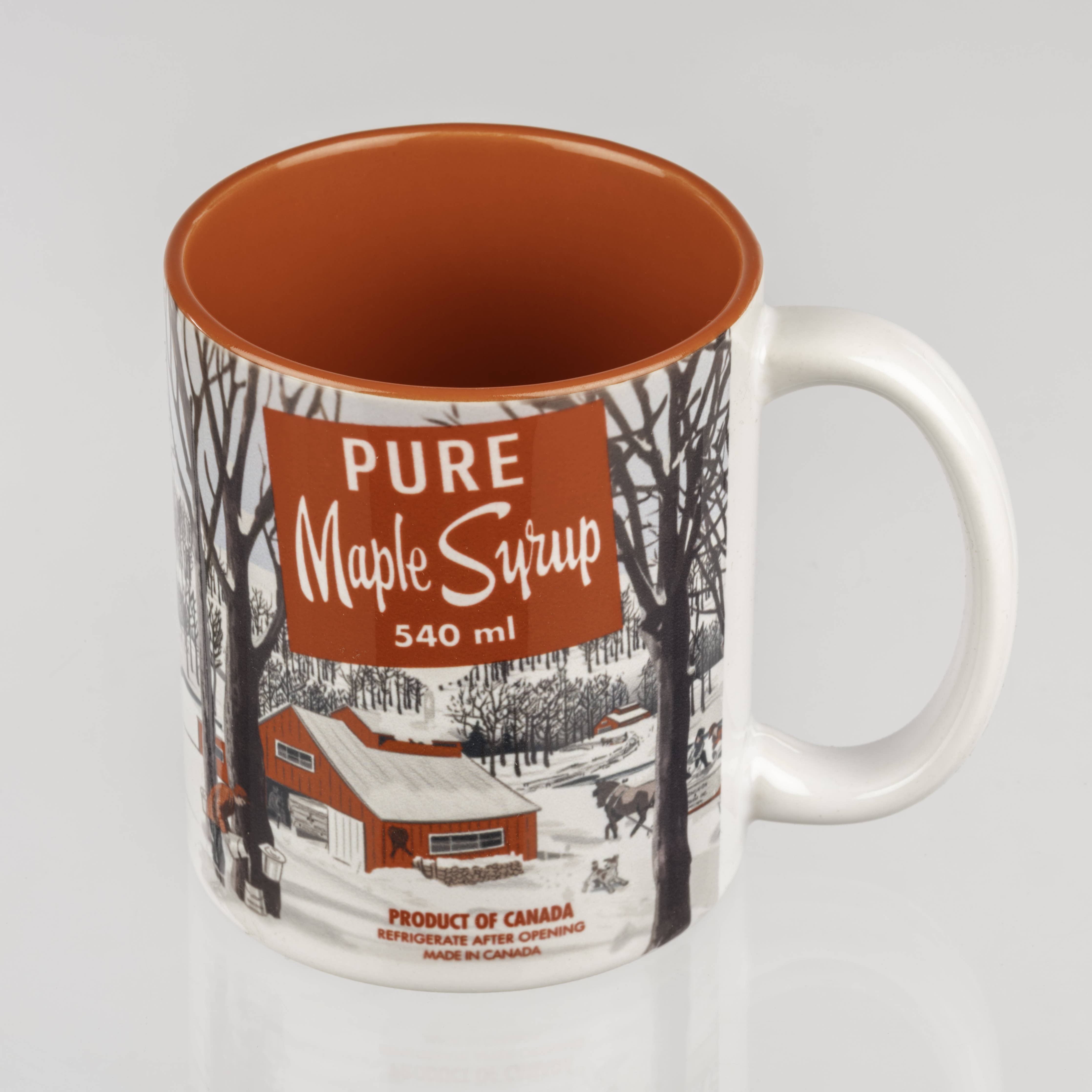 Mug en céramique au sirop d'érable pur
