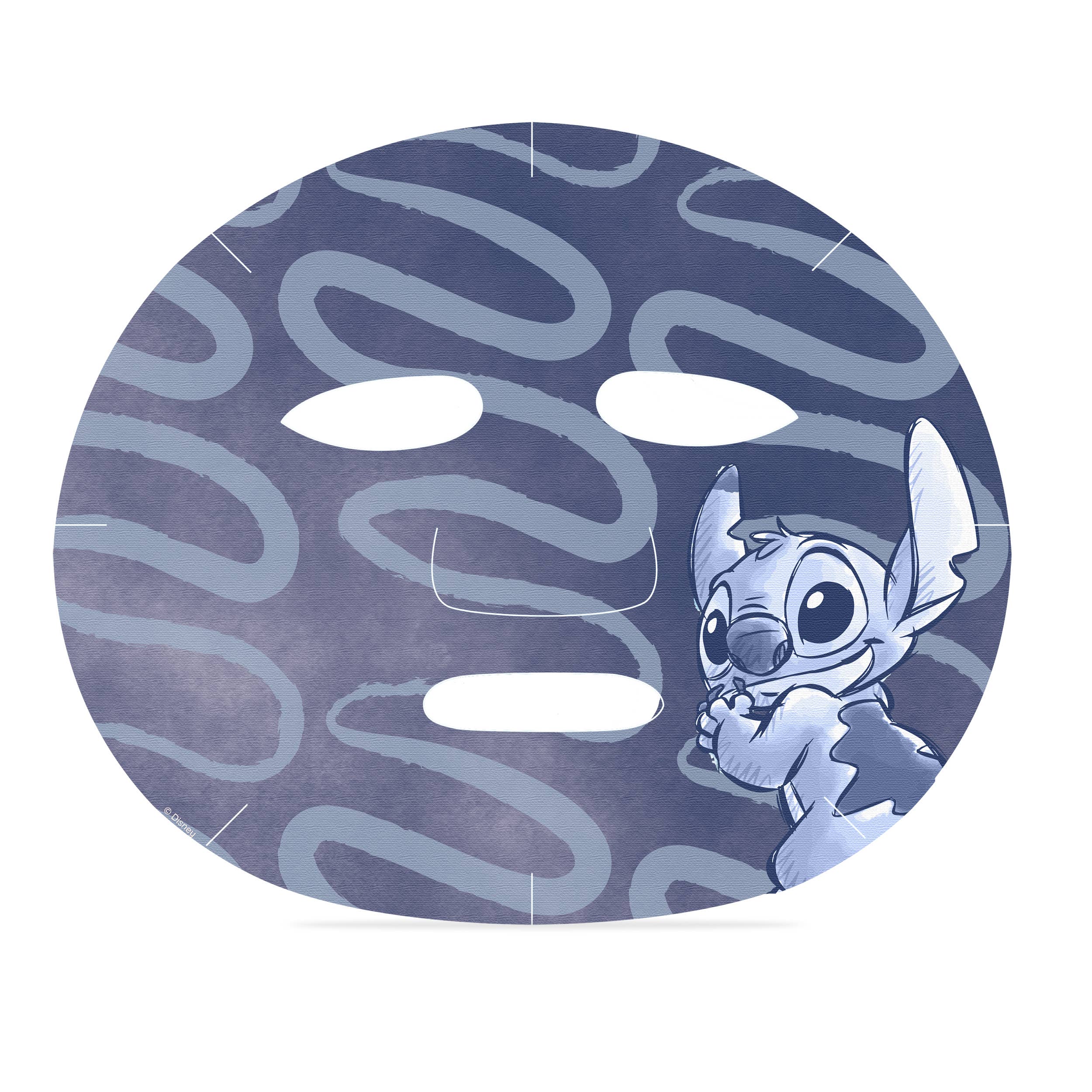 Masque cosmétique en tissu Mad Beauty Disney Stitch Denim