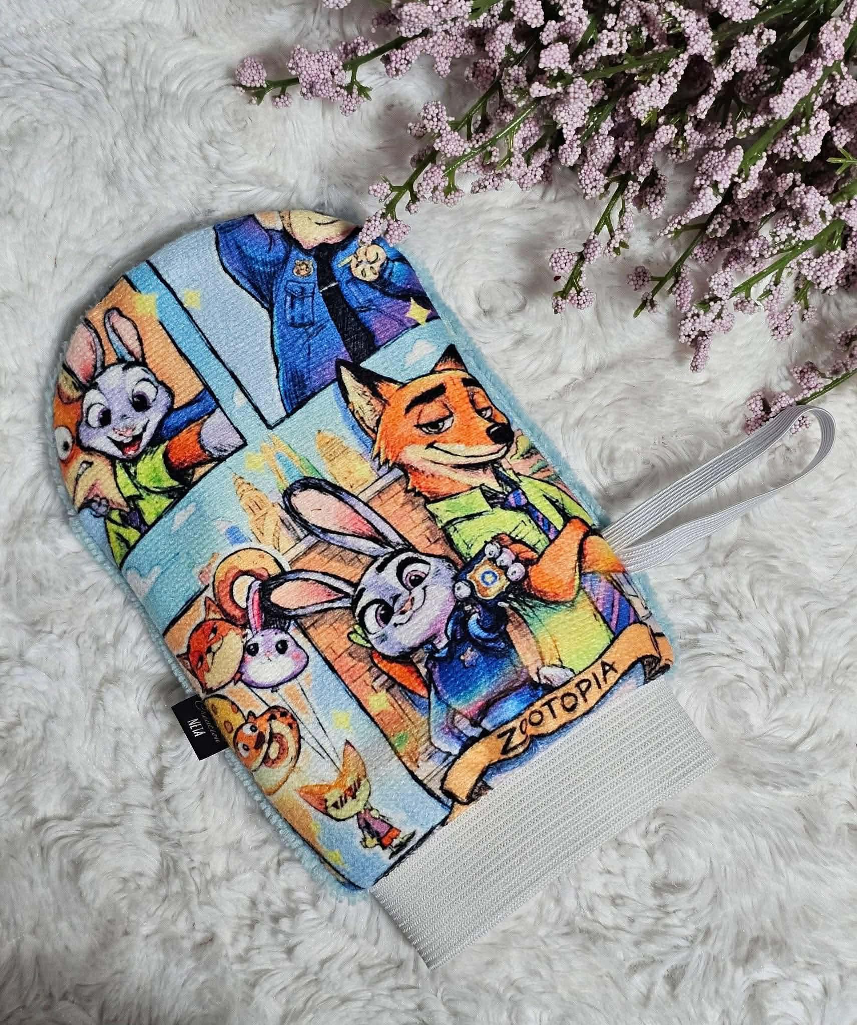 Mitaine de bain enfants