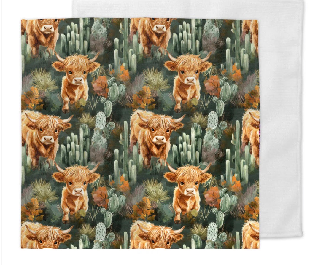 Débarbouillette vache