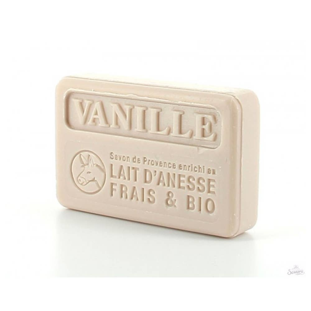 Vanille - Savon français au lait d'ânesse bio 100g