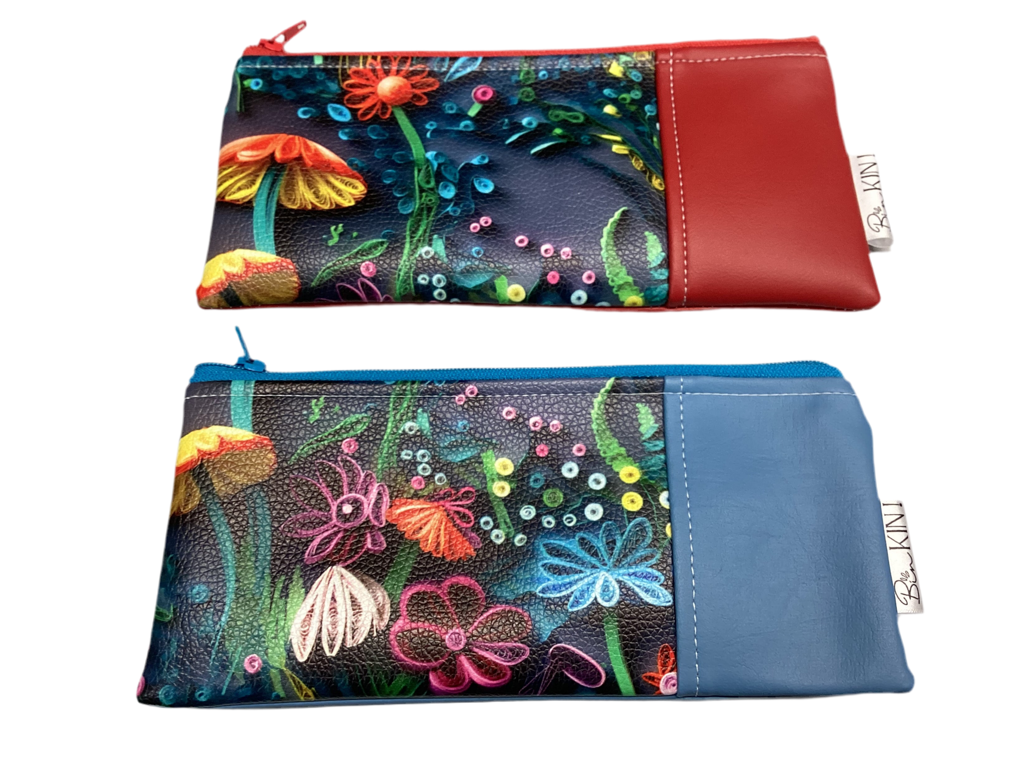 Pochette/porte billet fleur 🌸
