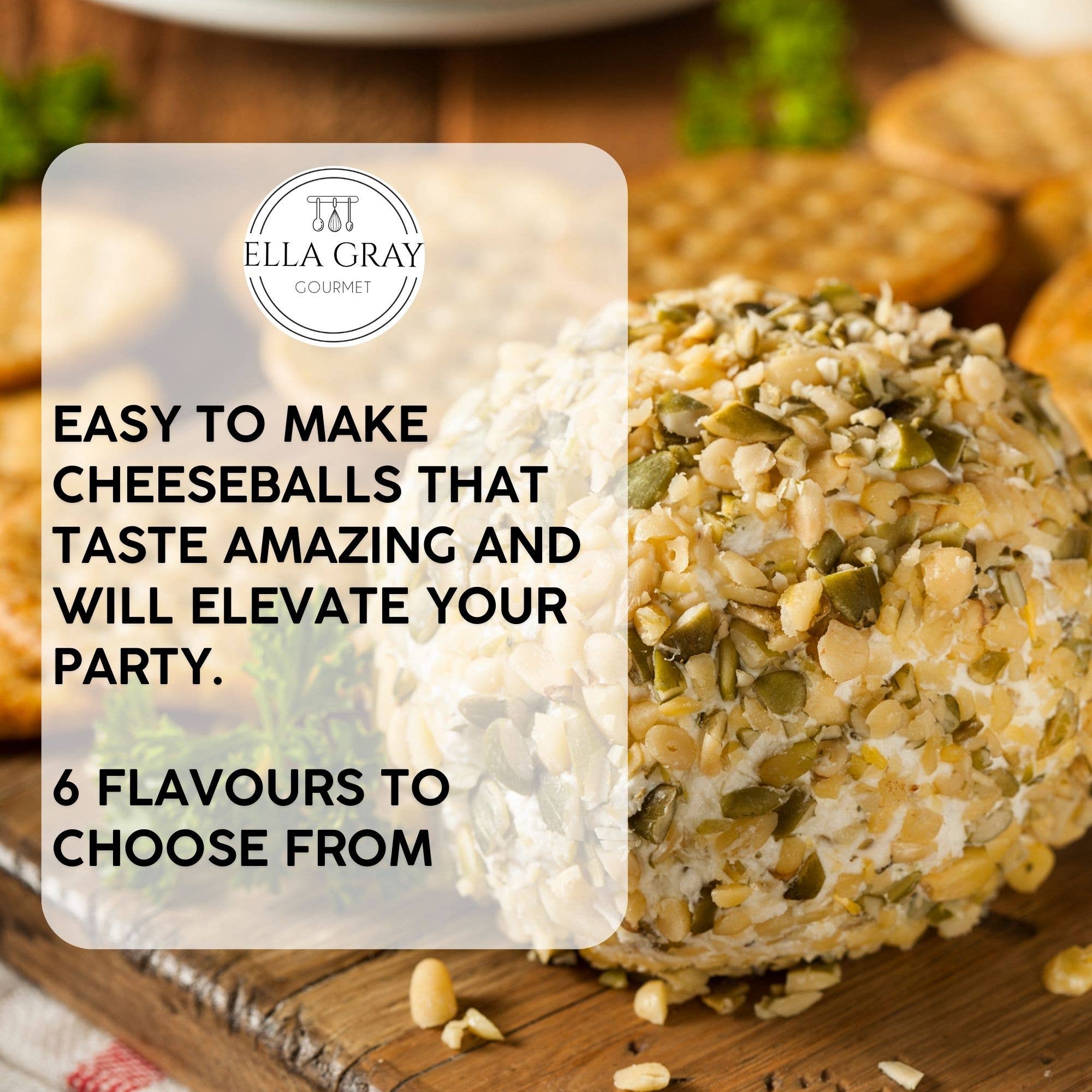 Mélange de Boule de Fromage - Épinards & Ciboulette