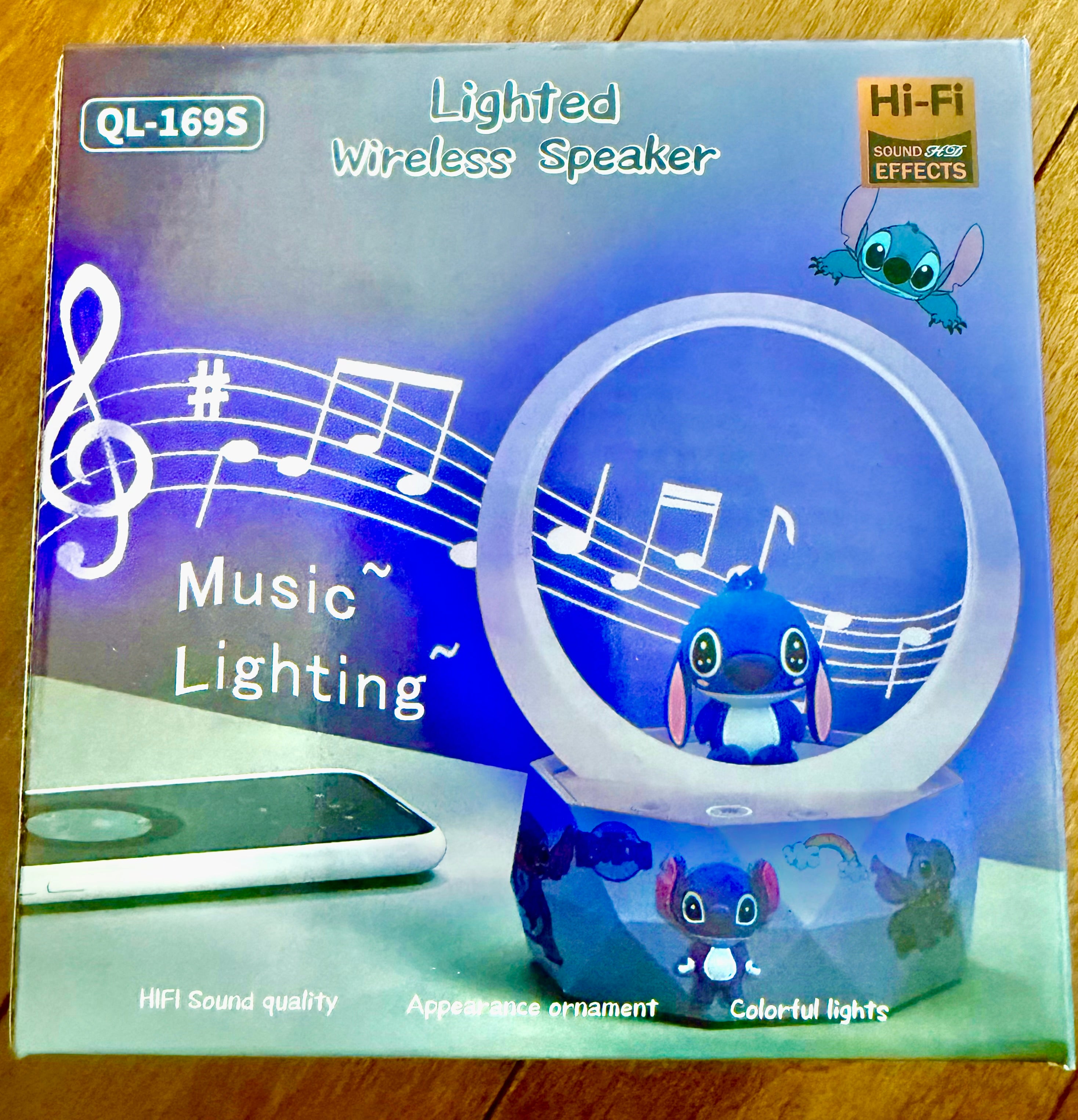 Speaker avec lumière