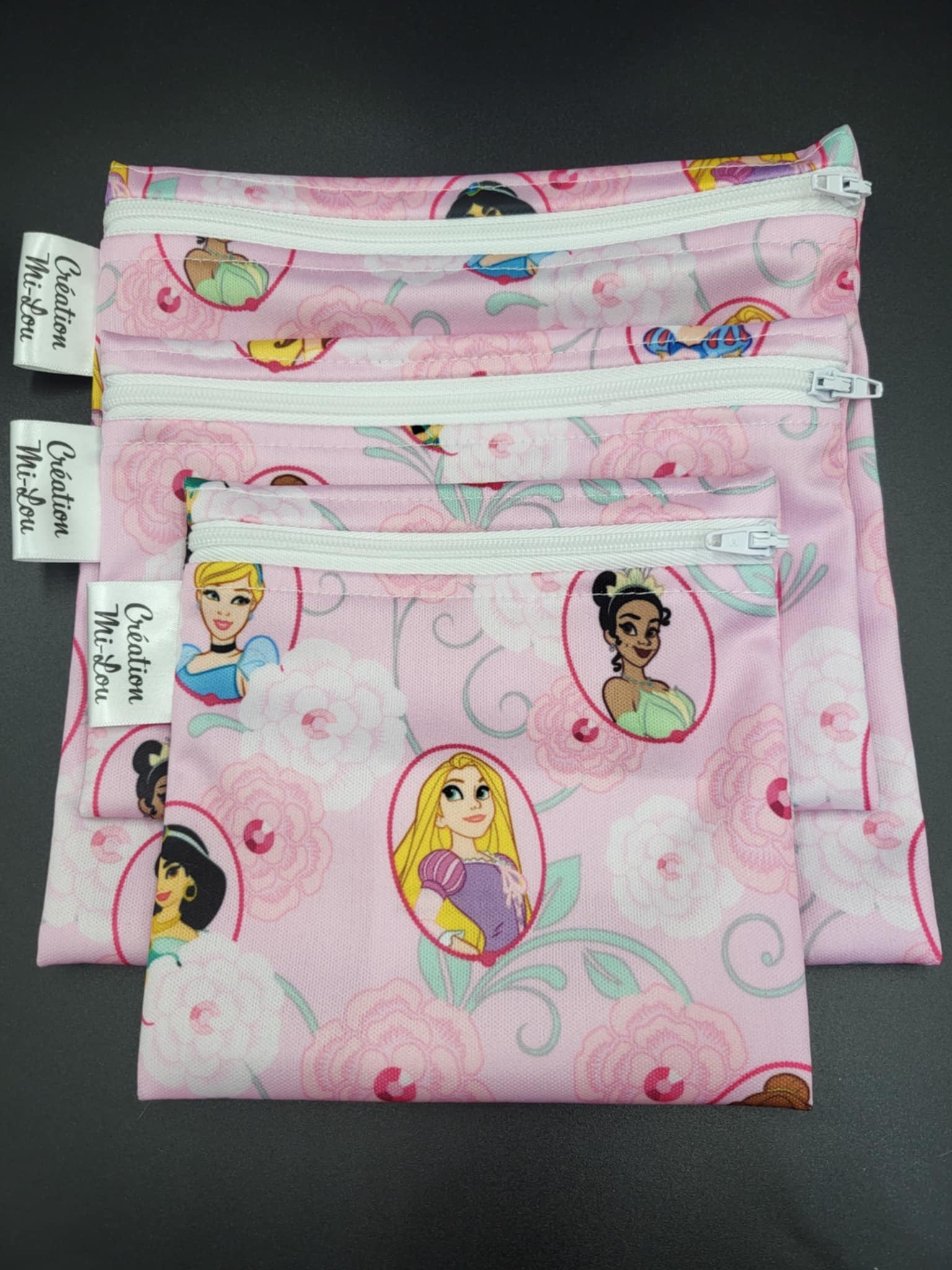 Sac à collation princesses