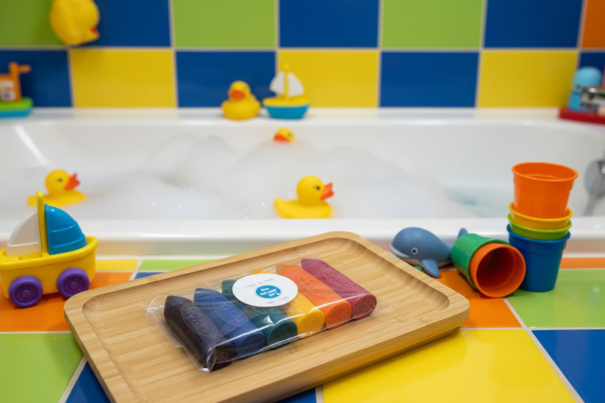 Crayons de bain