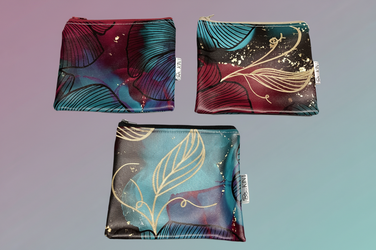 Pochette porte-monnaie carré au choix