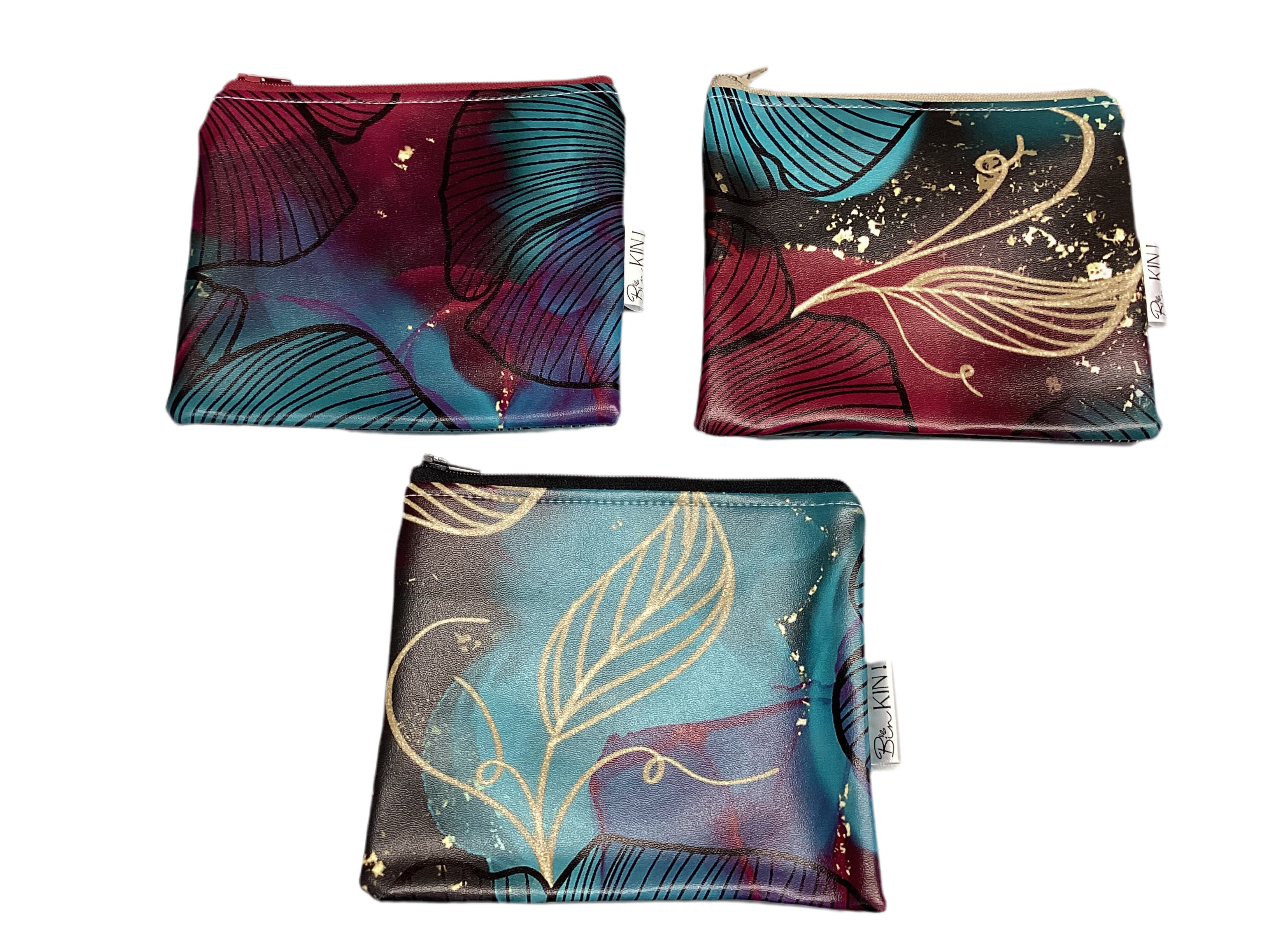 Pochette porte-monnaie carré au choix