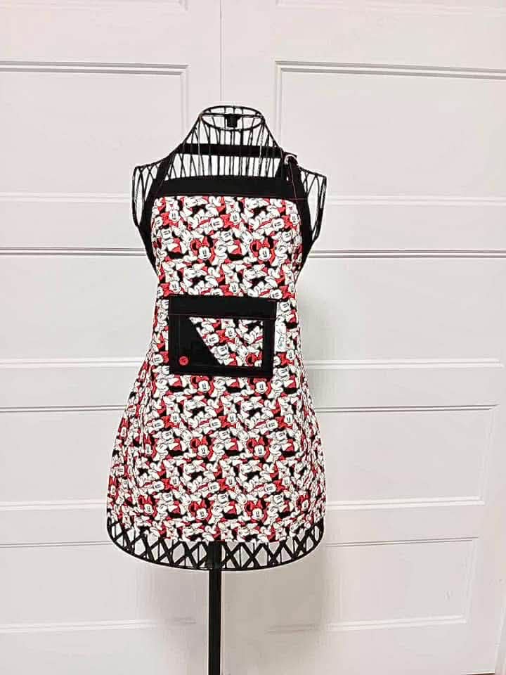 Tablier enfant petite souris personnage