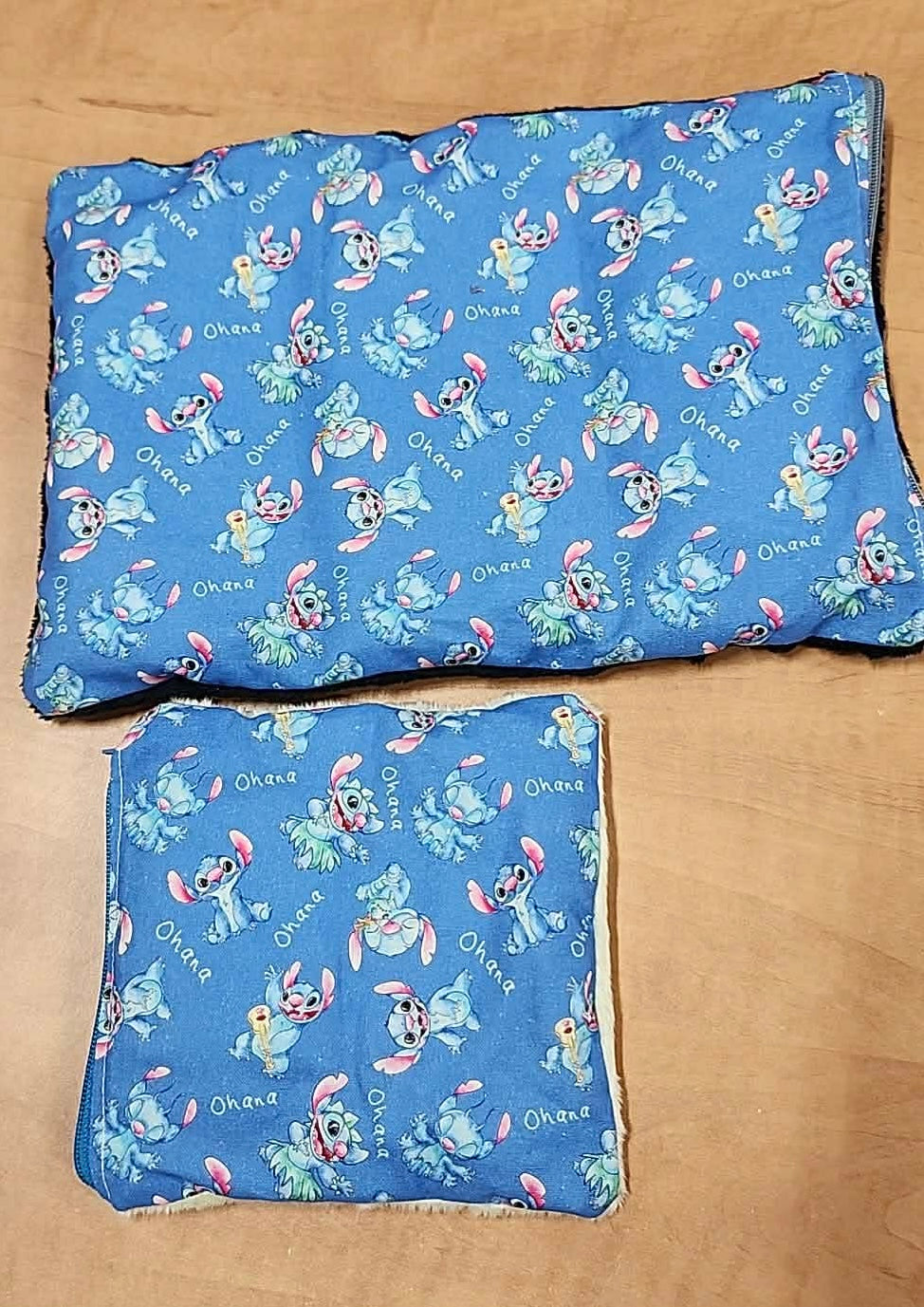 Sac chauffant extraterrestre bleu