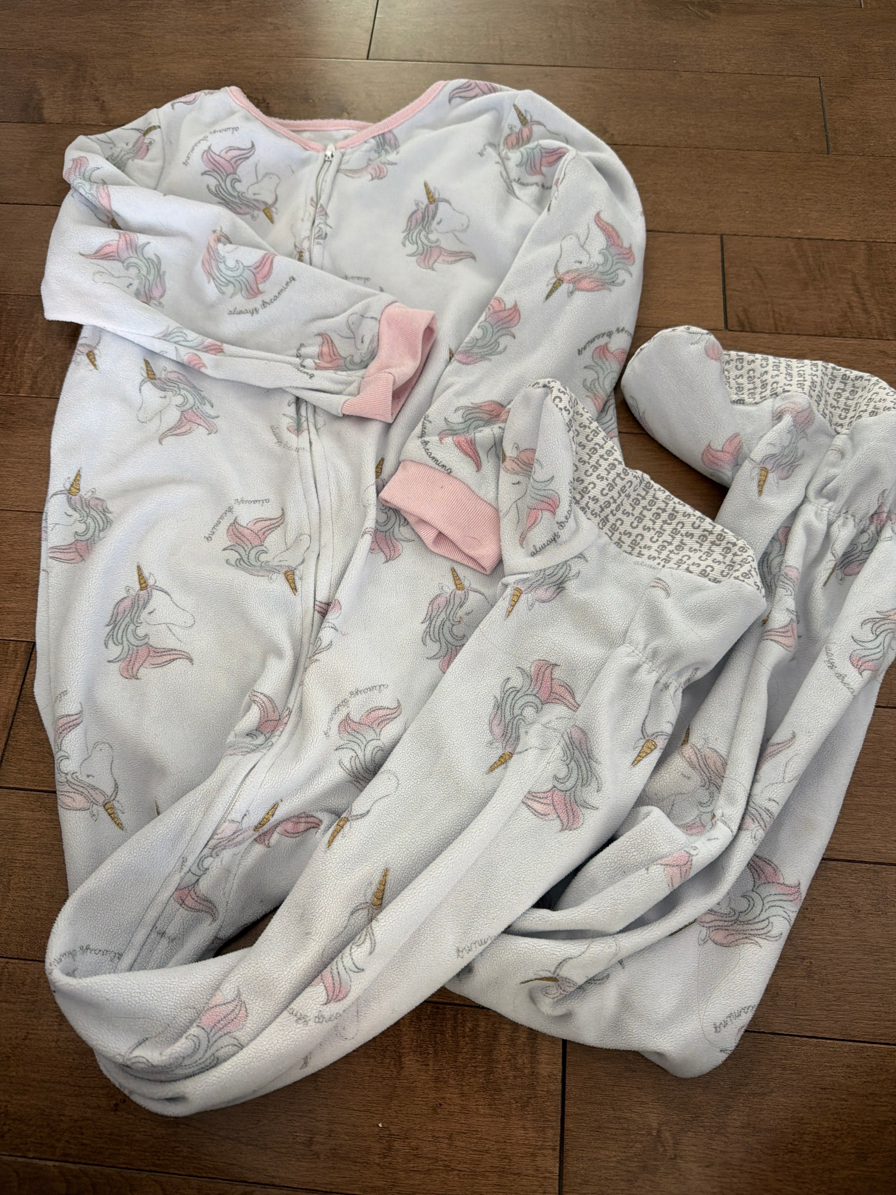 Pyjama one piece 7 ans chaud