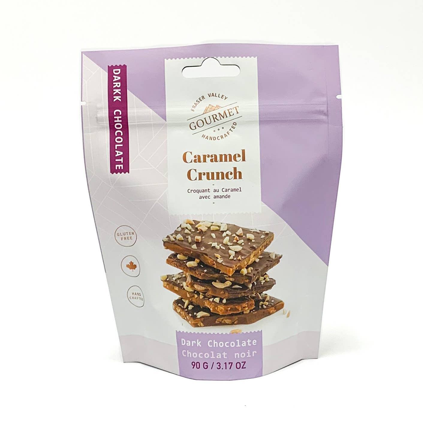 Crunch au caramel - Chocolat noir