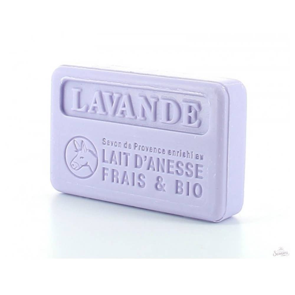 Lavande - Savon français au lait d'ânesse bio 100g
