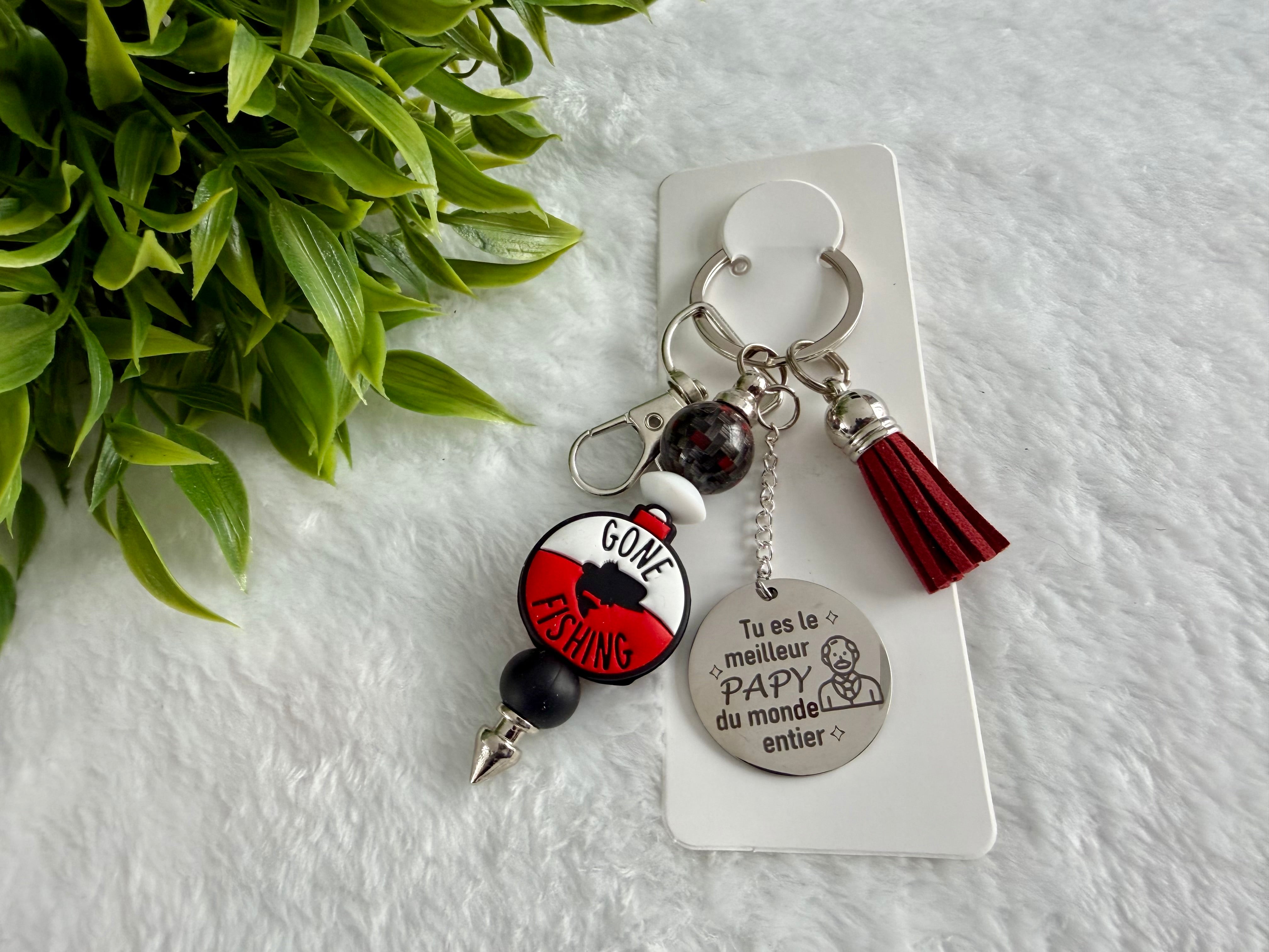 Porte-clés / décoration papy