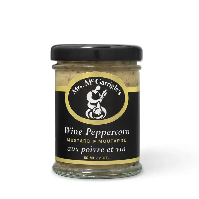 Moutarde au poivre et au vin: 190 ml