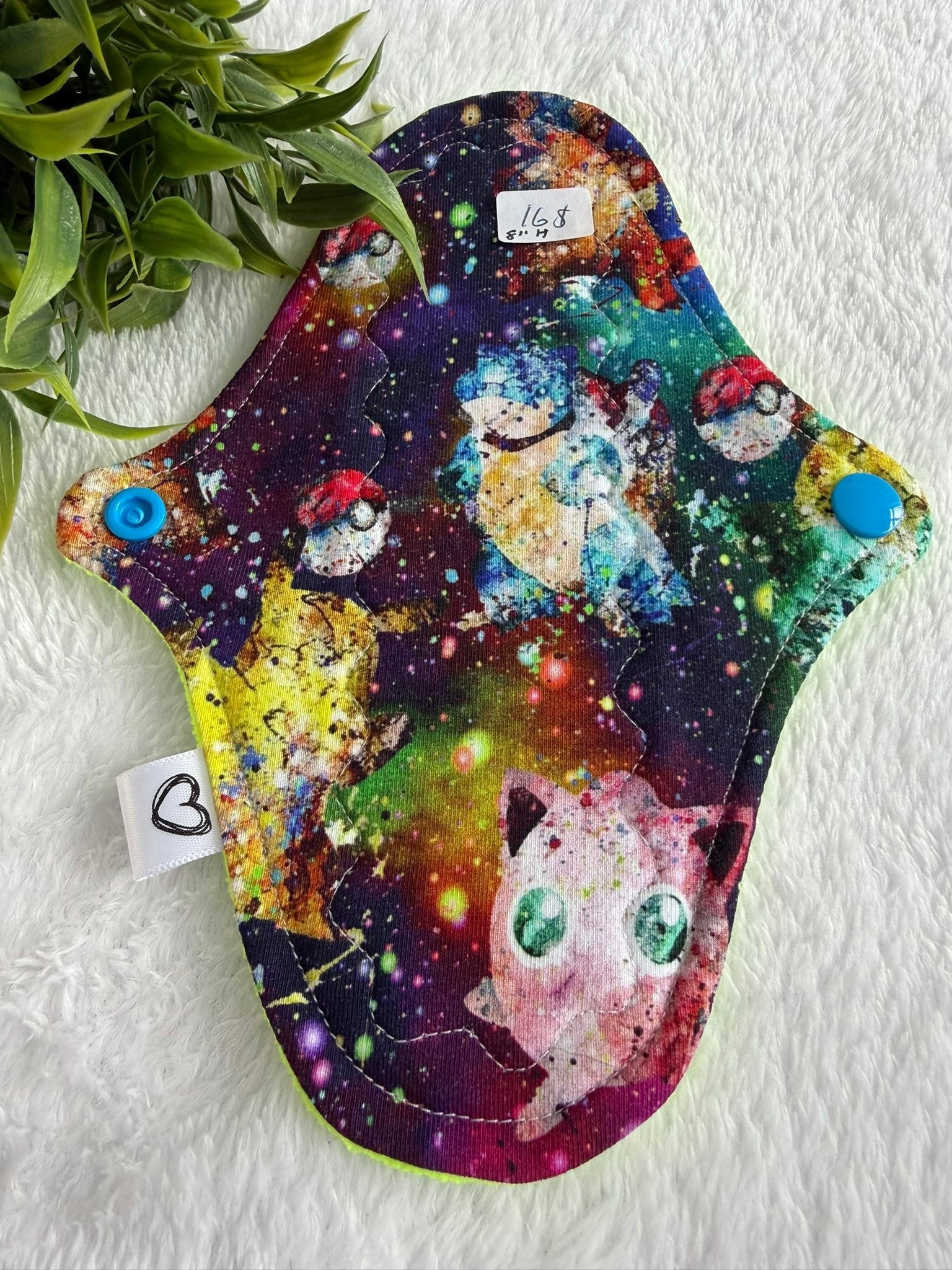 Serviette hygiénique lavable 8 pouces heavy