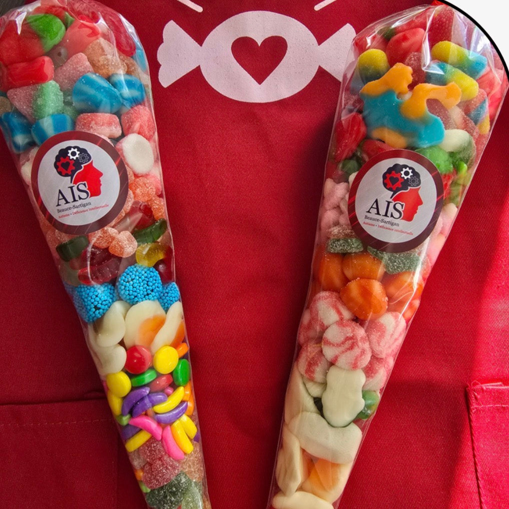Cône de bonbons