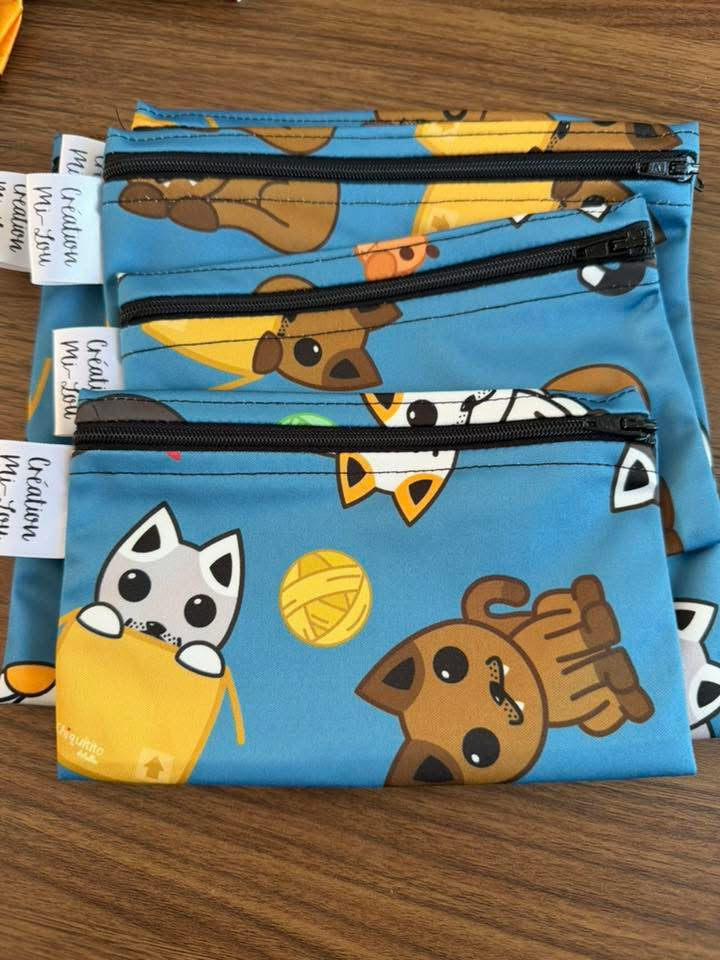 Sac à collation chats