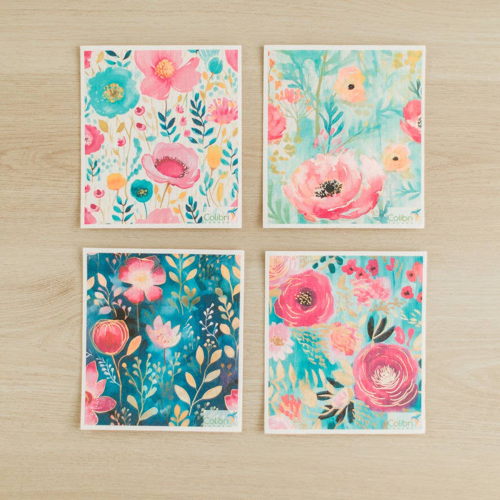 chiffon éponge - motifs assortis