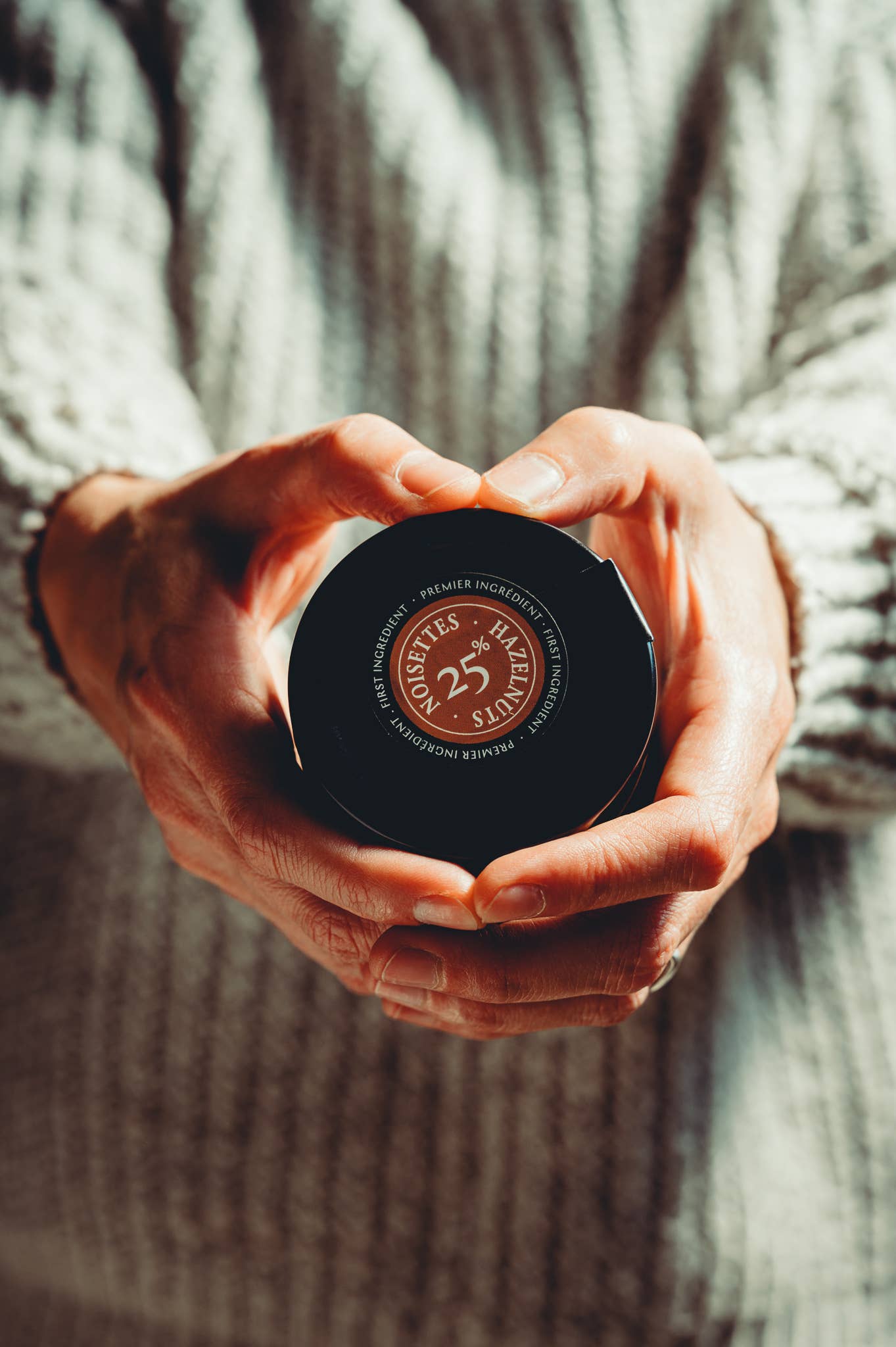 Crème au chocolat et aux noisettes