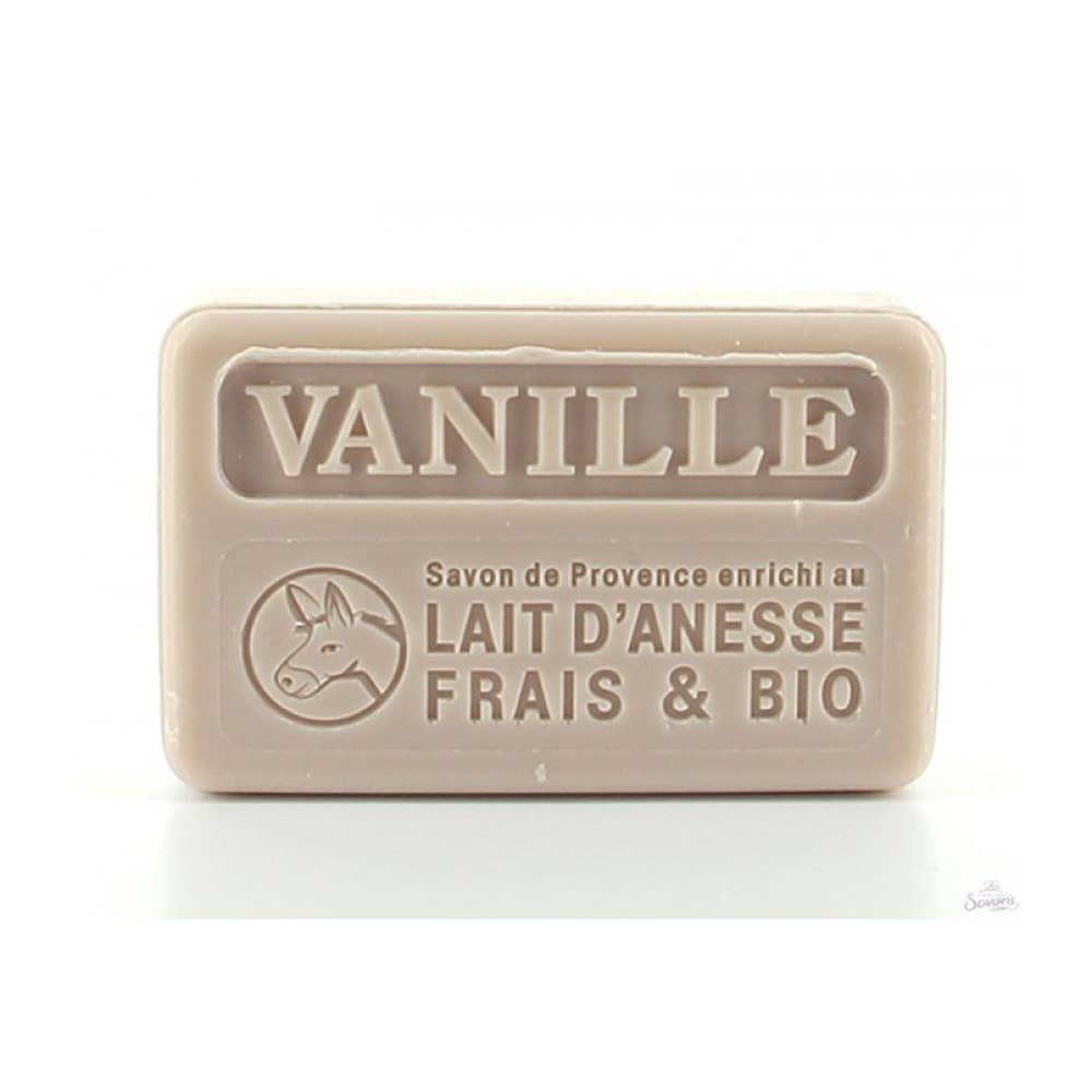 Vanille - Savon français au lait d'ânesse bio 100g