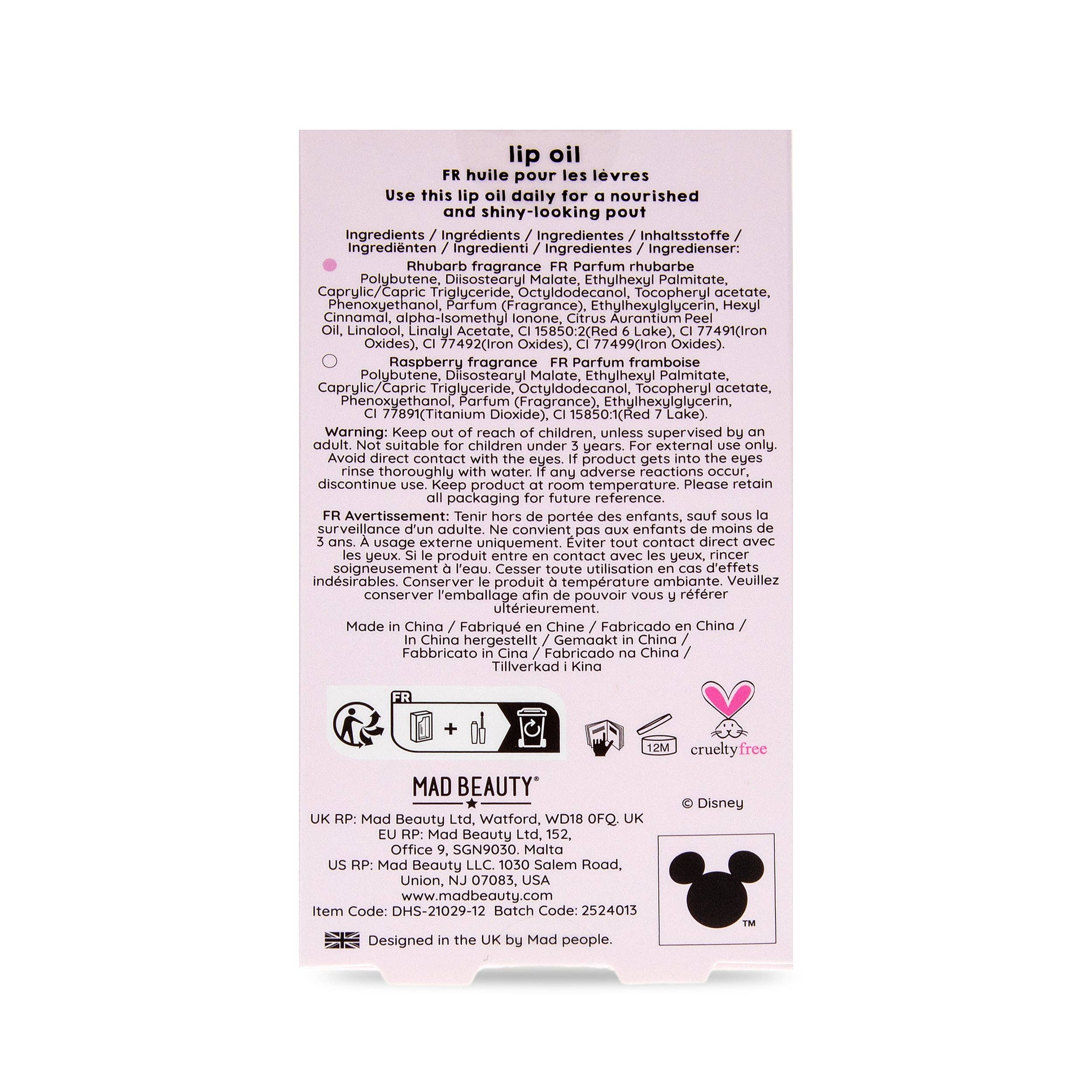 Duo d'Huiles à Lèvres I Heart Stitch