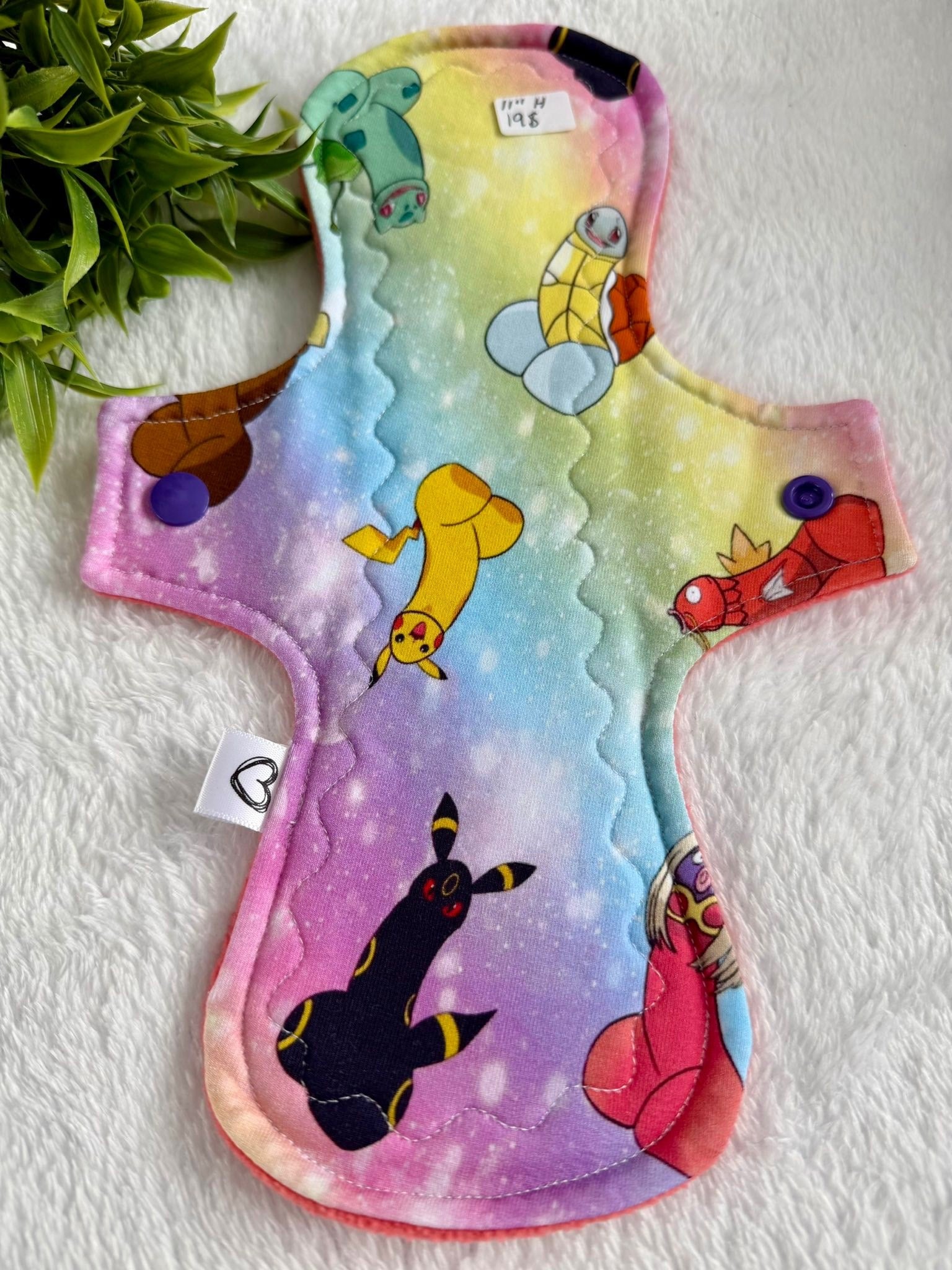 Serviette hygiénique lavable 11 pouces heavy