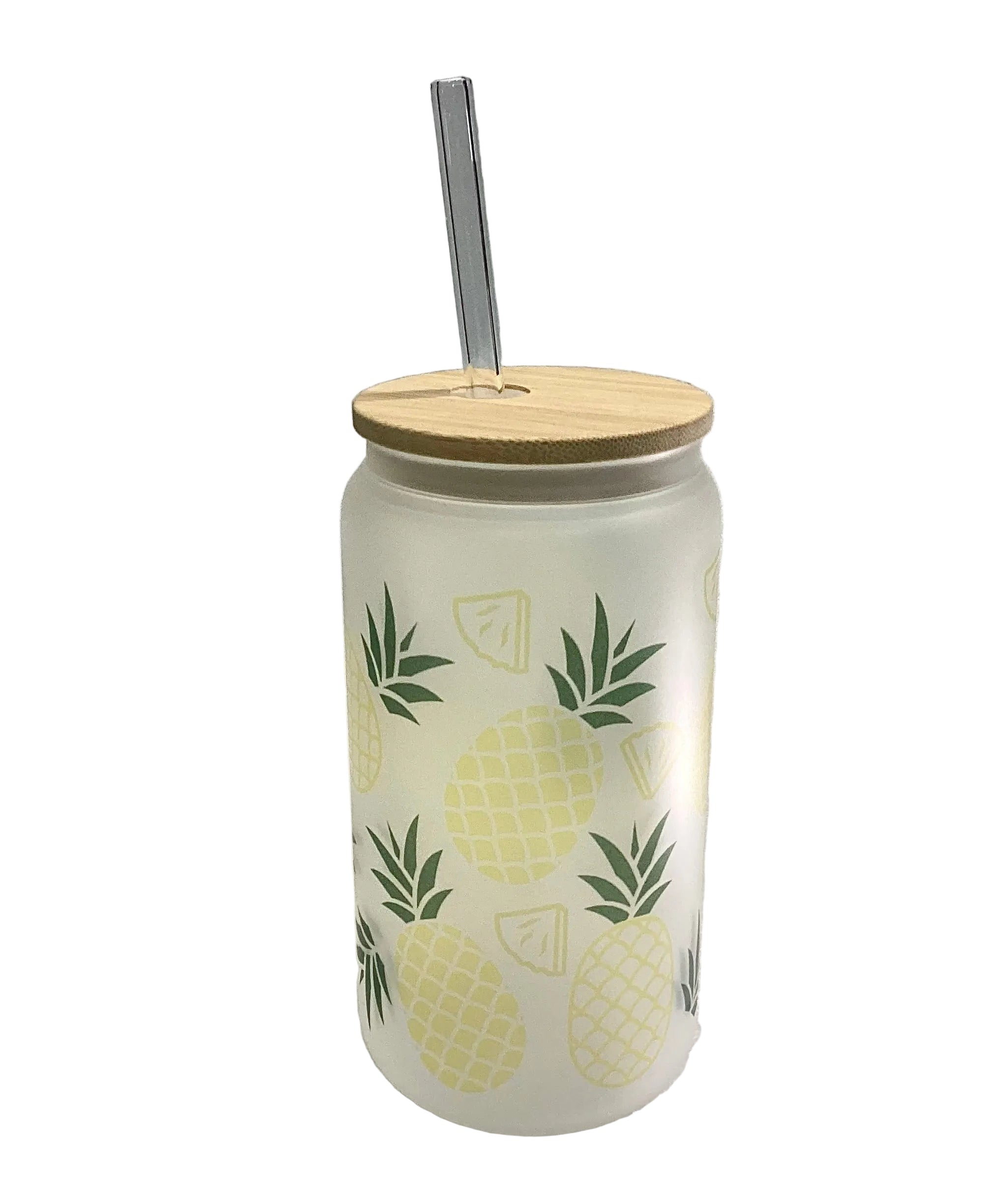 Verre avec couvercle en bois