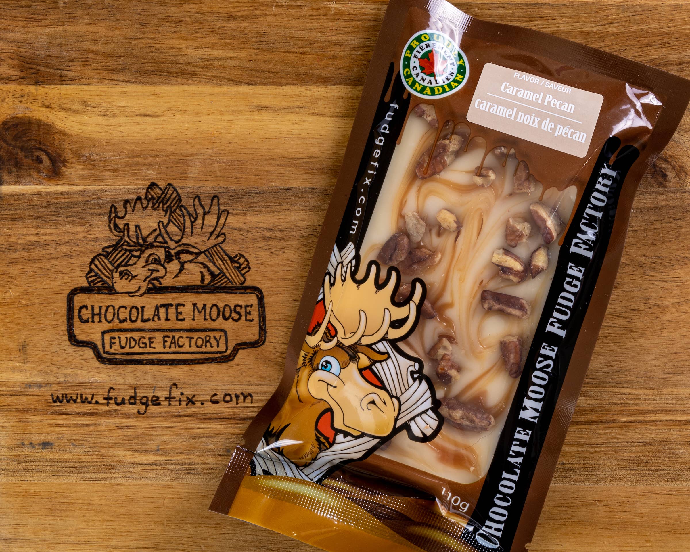 Fudge - Caramel Pecan 110g