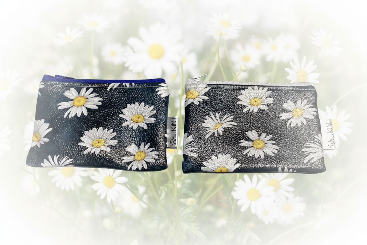 Pochette/porte monnaie marguerite