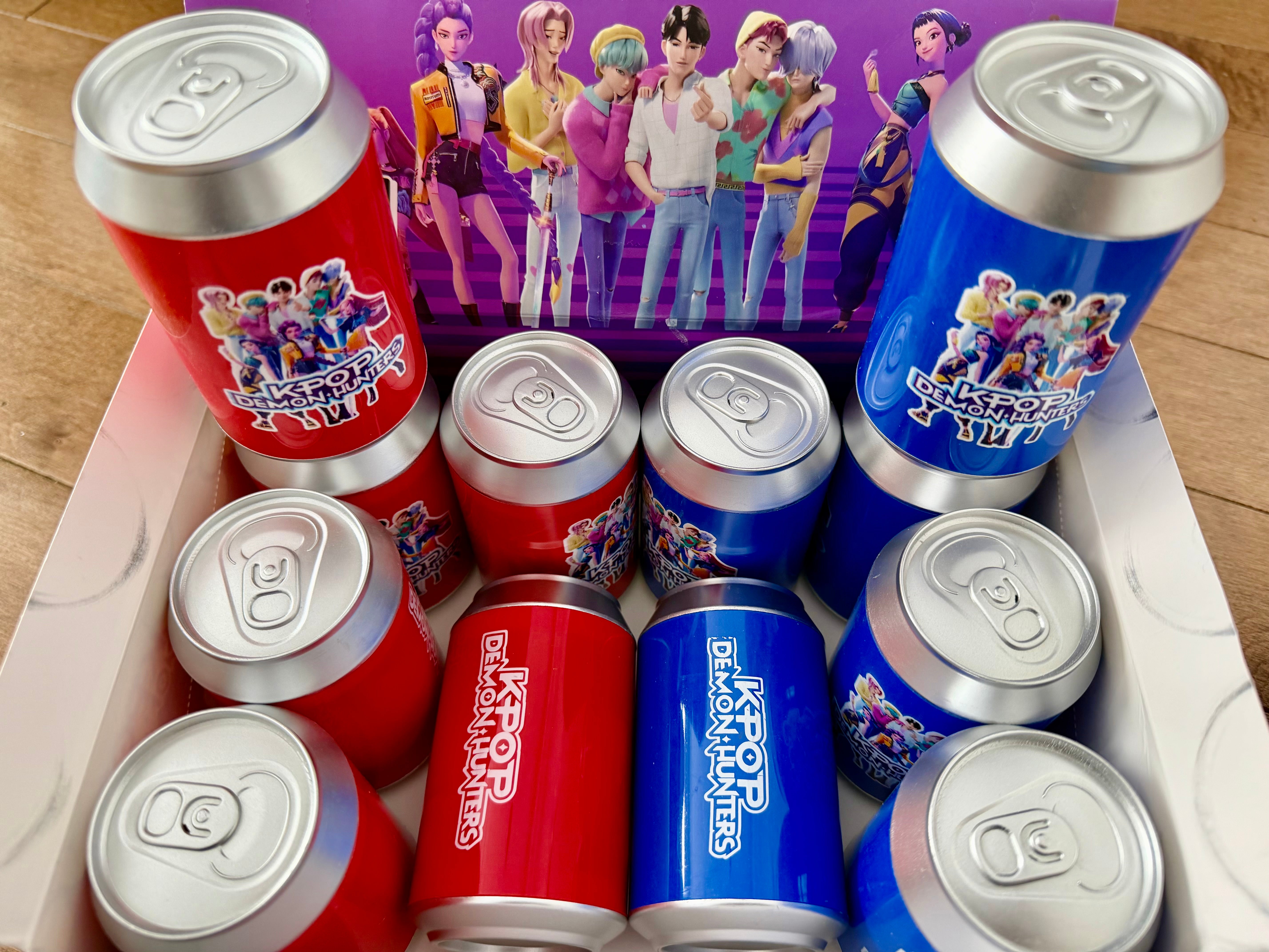 Canette mystère personnages pop