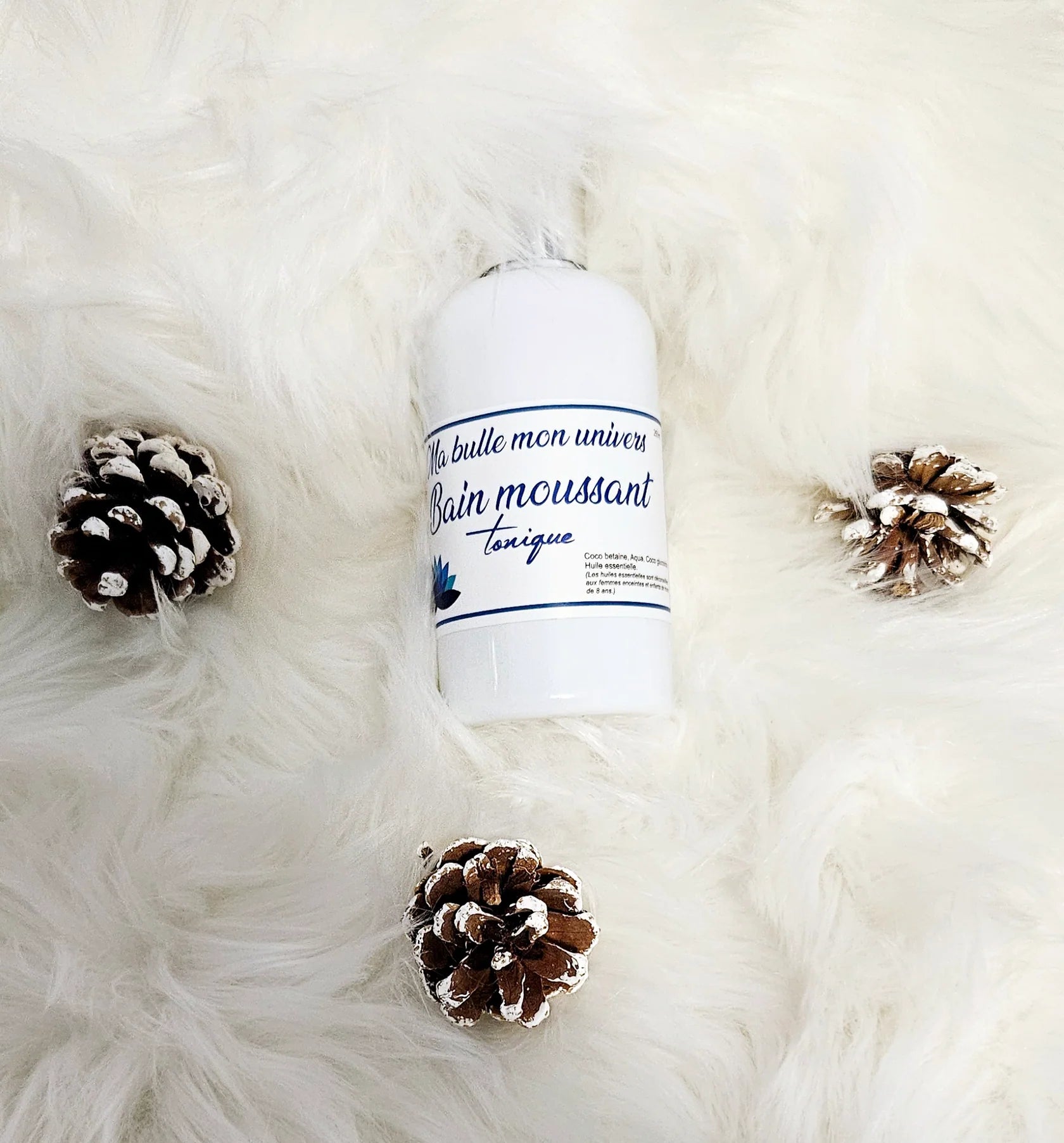 Bain moussant naturel aux huiles essentielles