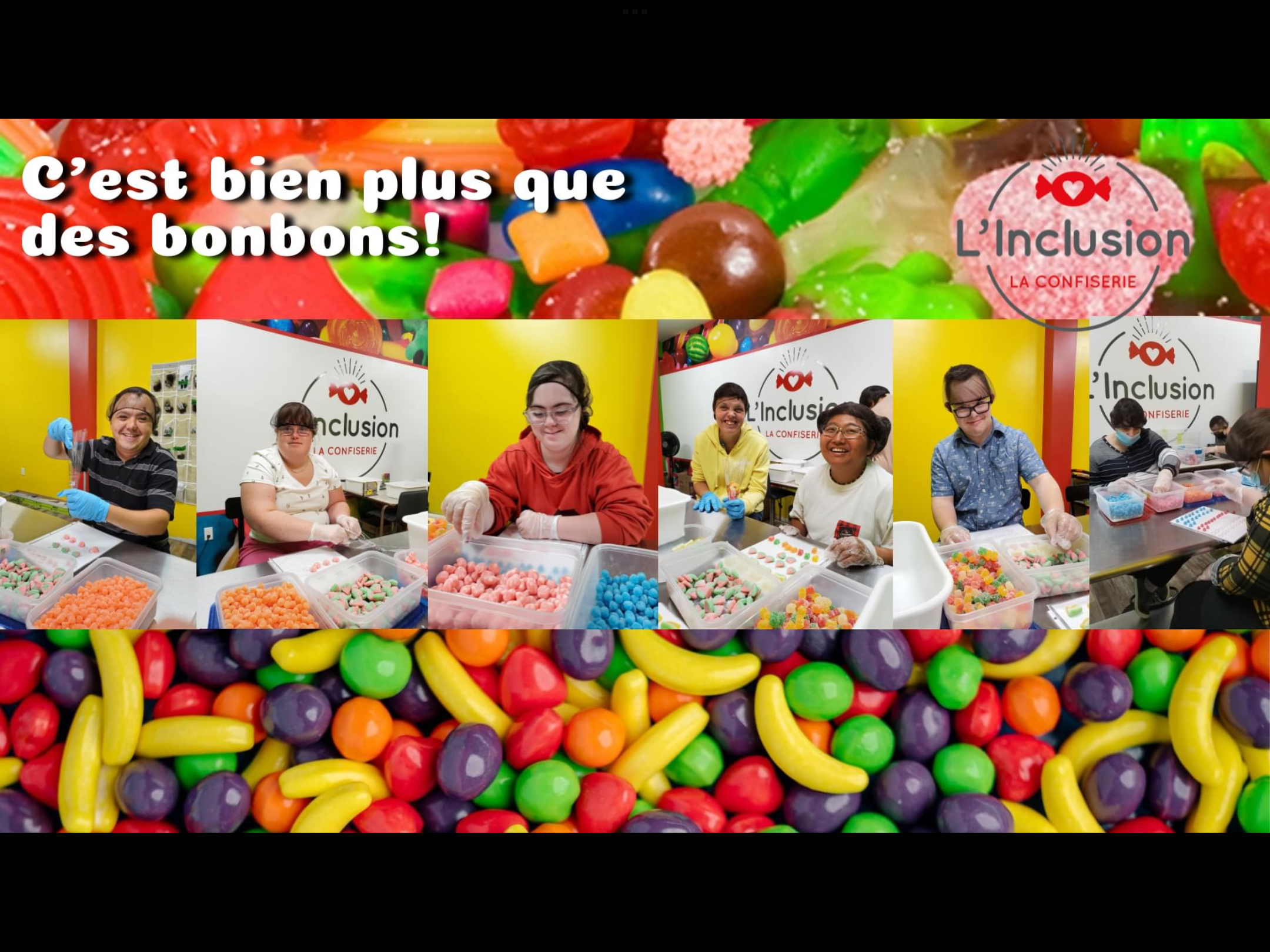 Cône de bonbons