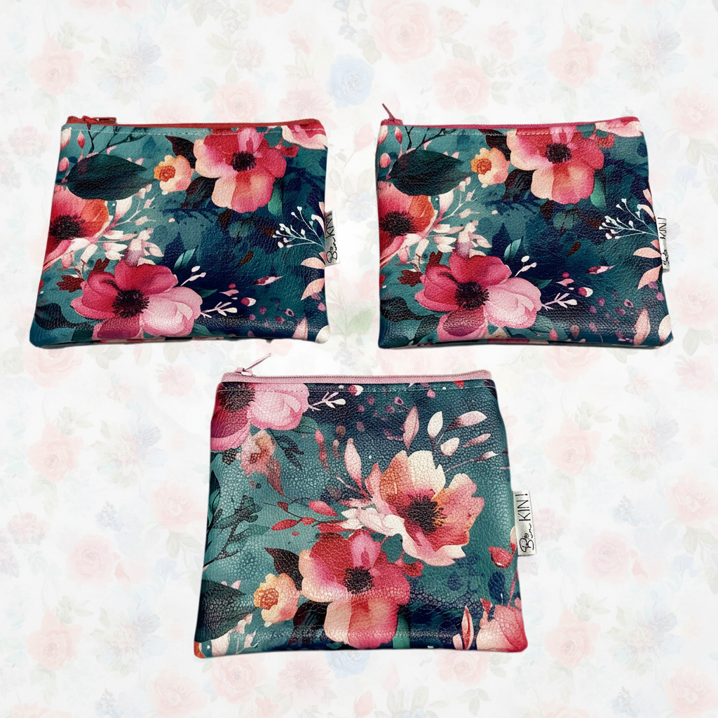 Pochette porte-monnaie carré au choix