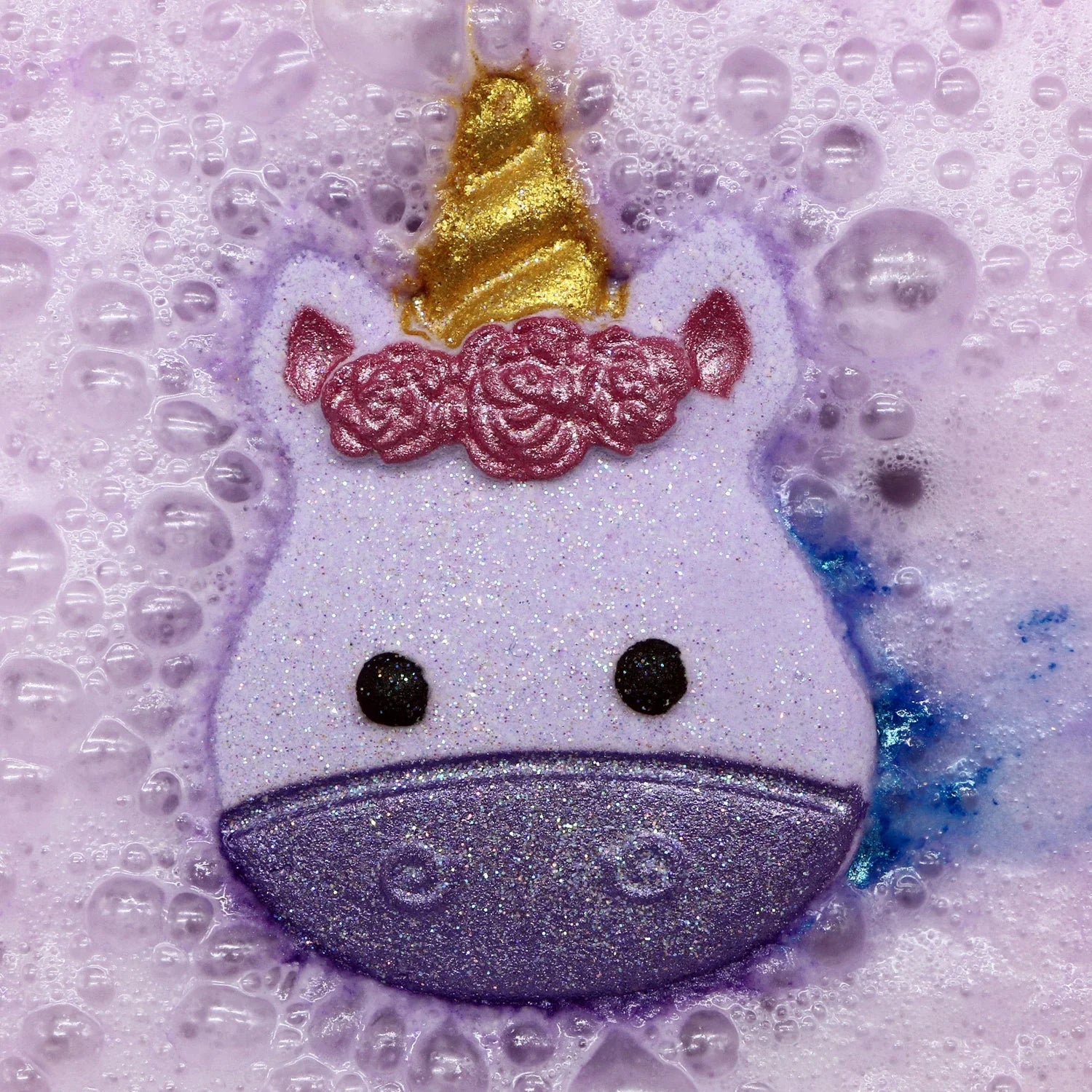 Bombe de bain petite licorne