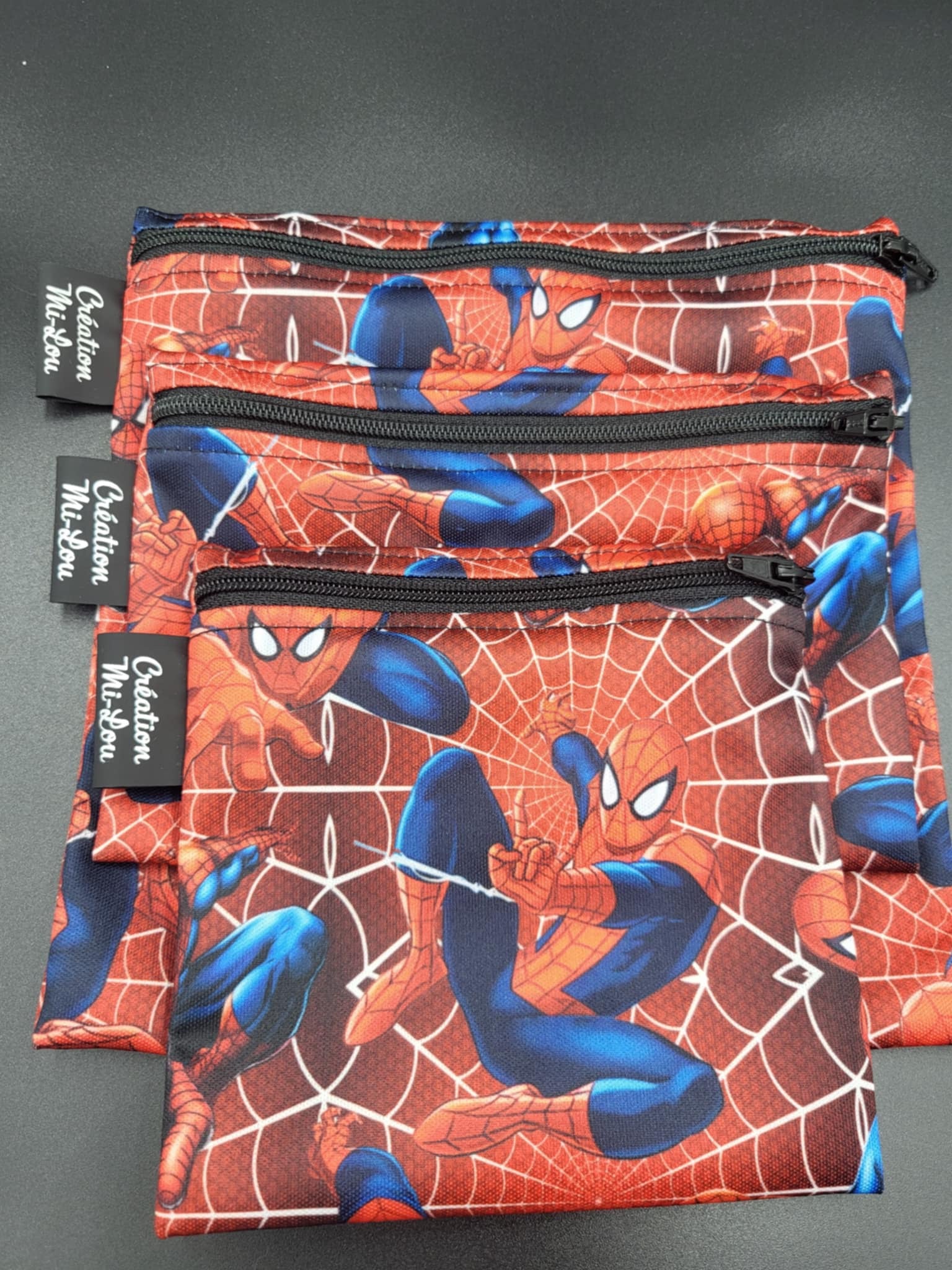 Sac à collation homme araignée