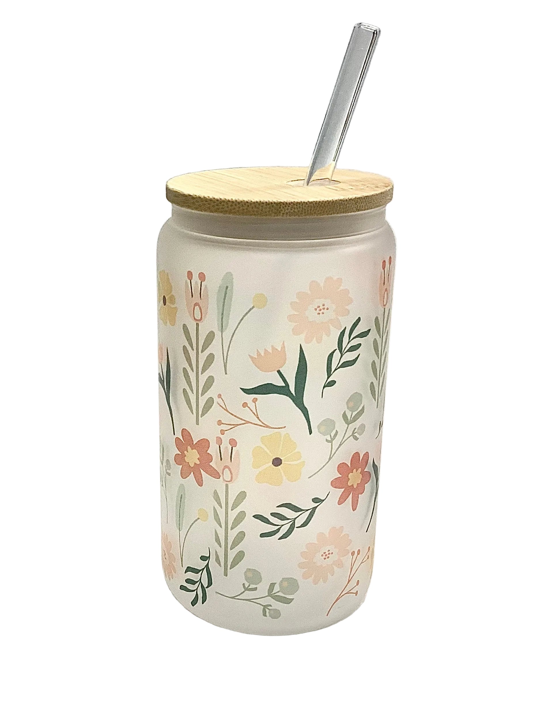 Verre avec couvercle en bois
