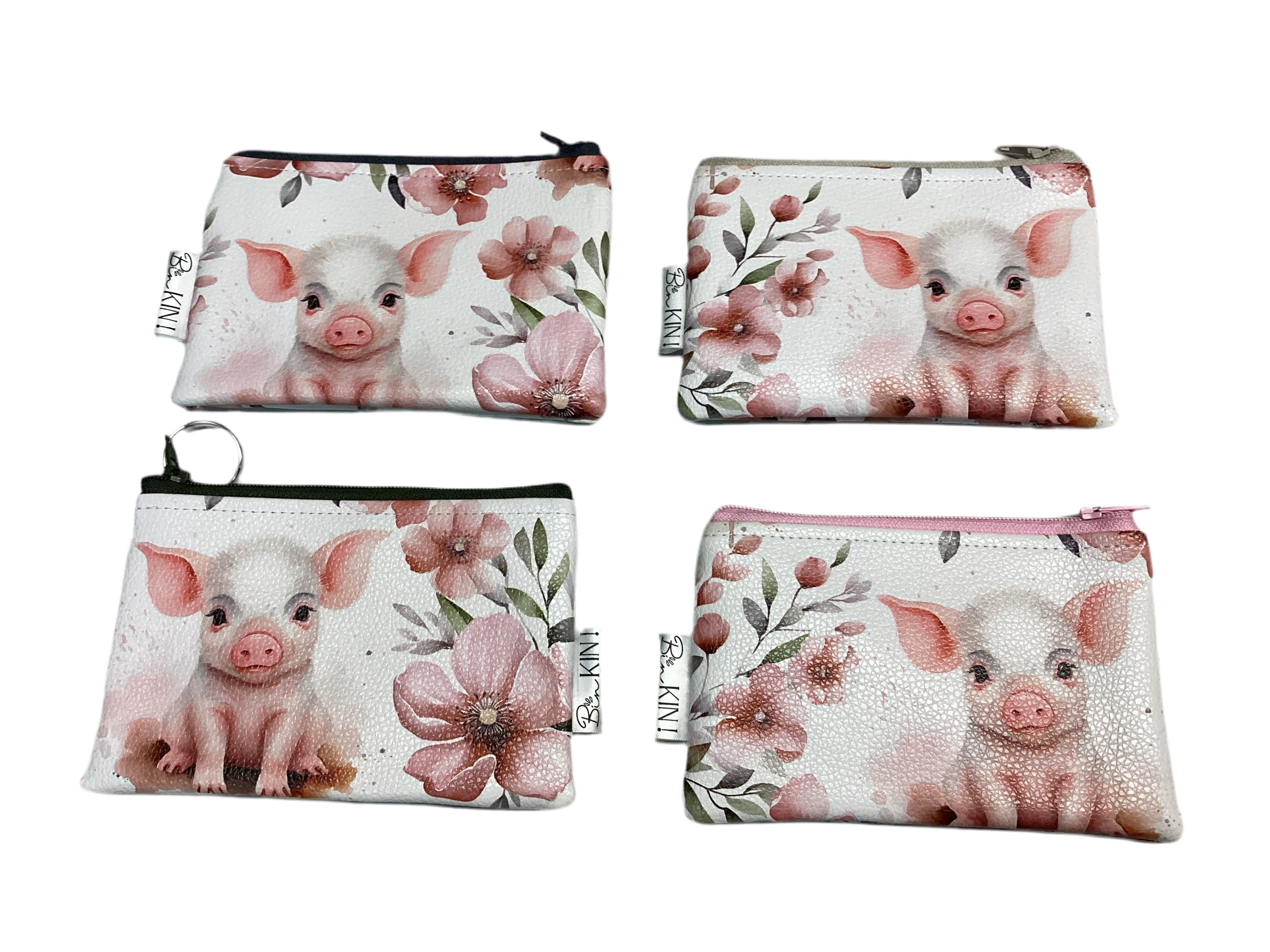 Pochette/porte monnaie cochonnet