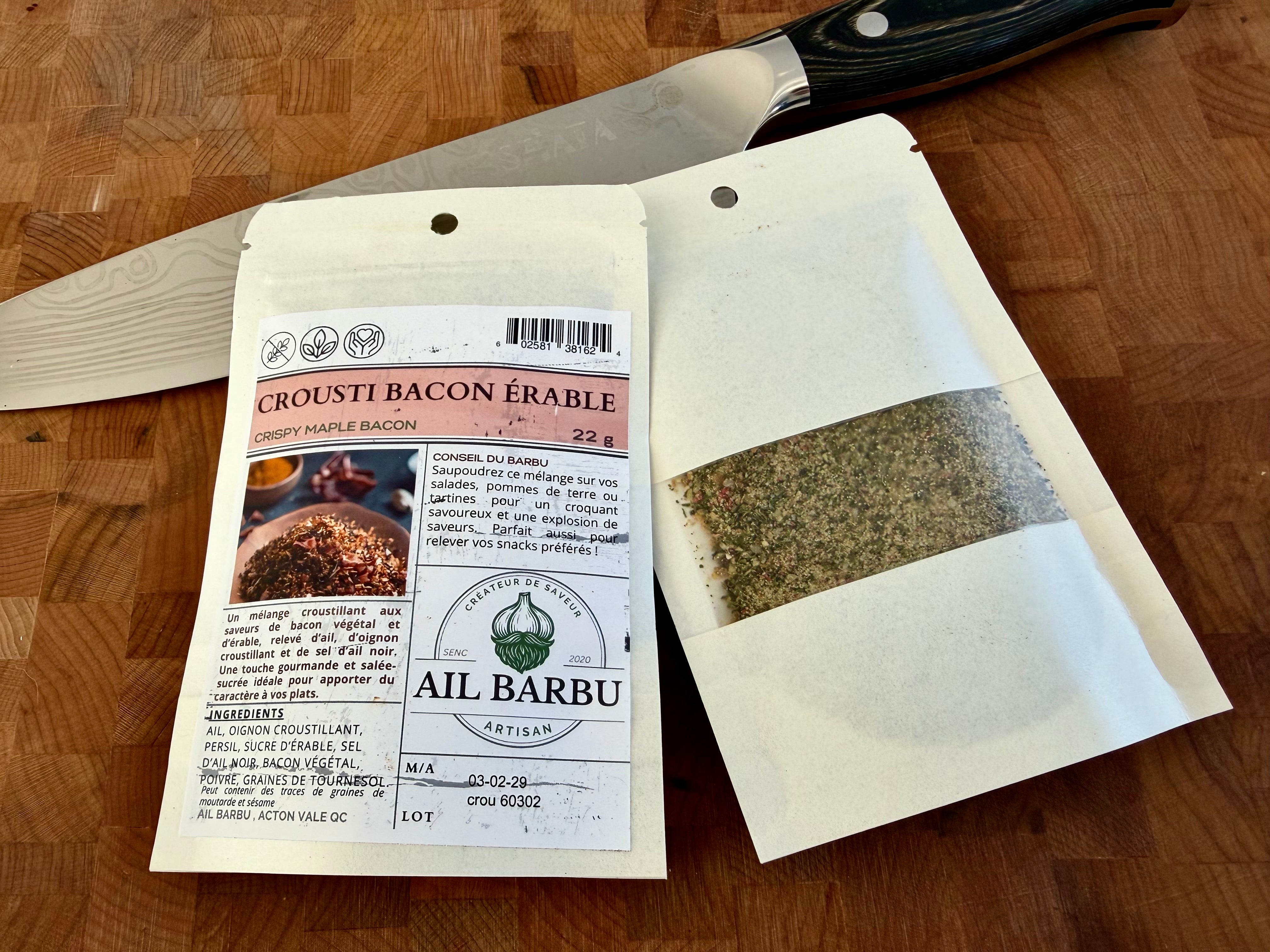 Épices crousti bacon érable