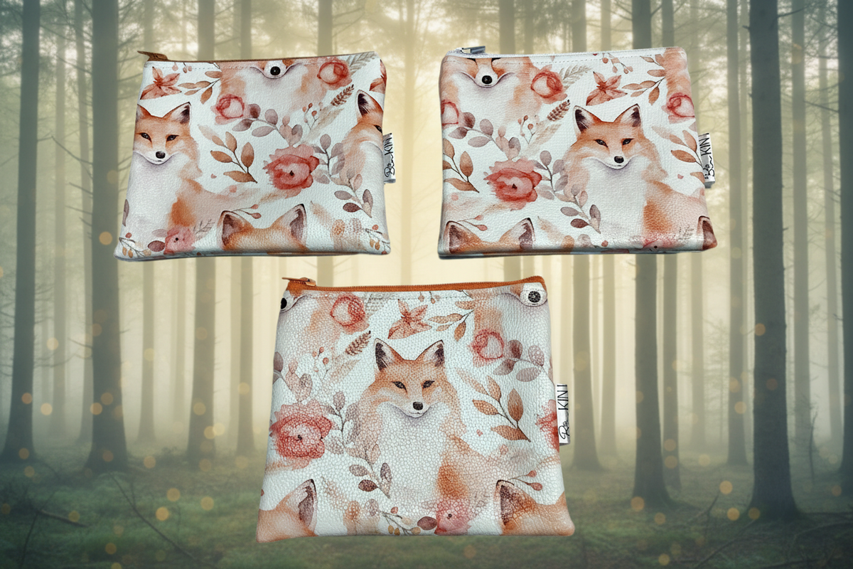 Pochette porte-monnaie carré au choix
