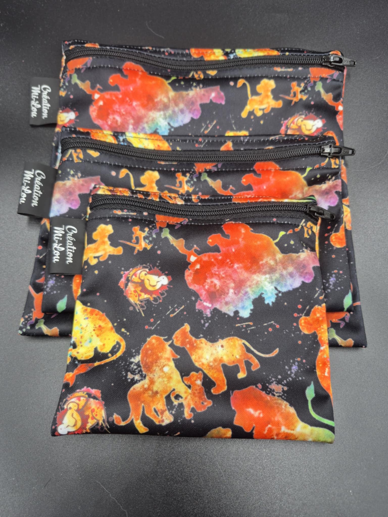 Sac à collation lion