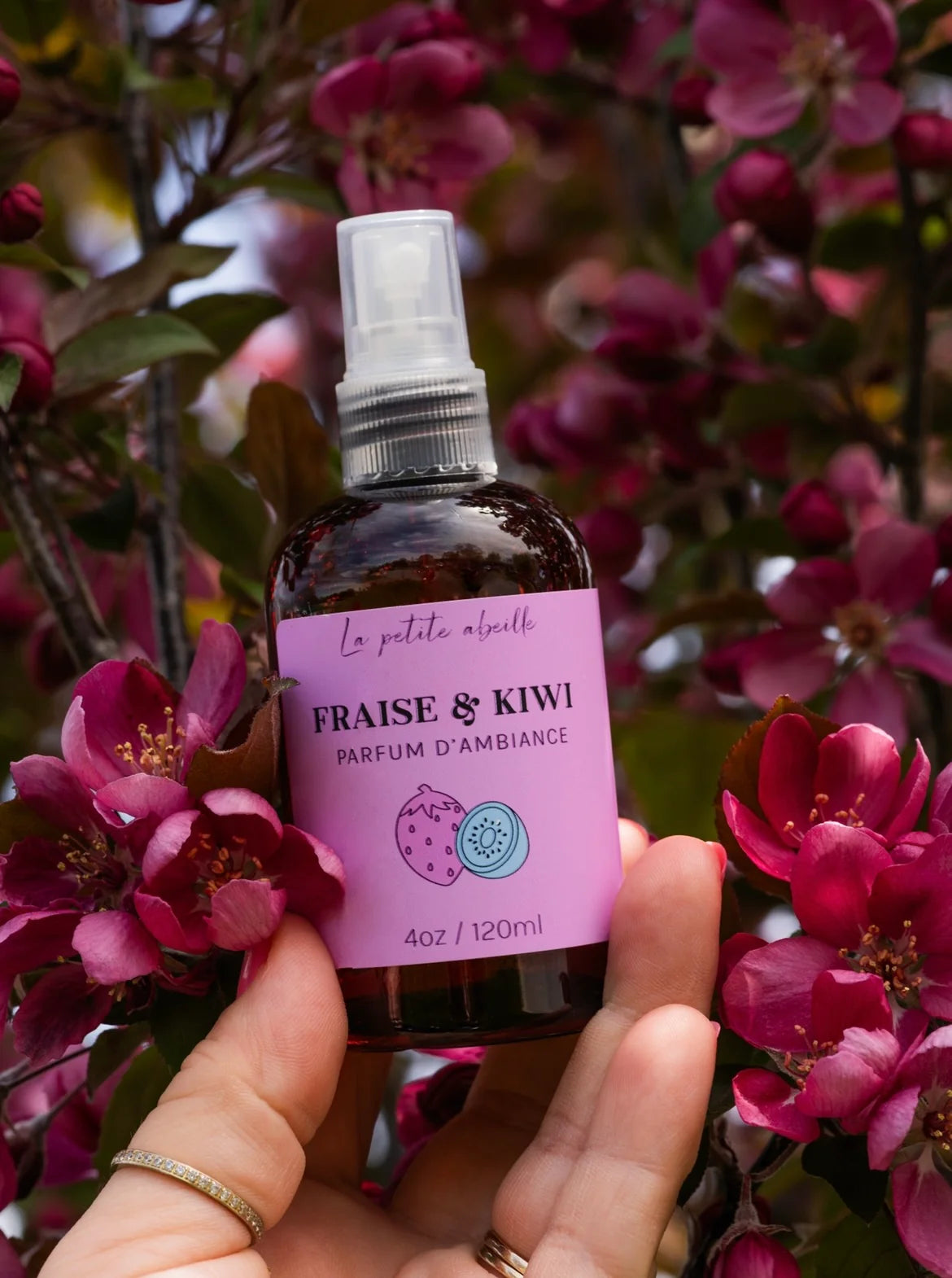 Parfum d’ambiance fraise et kiwi